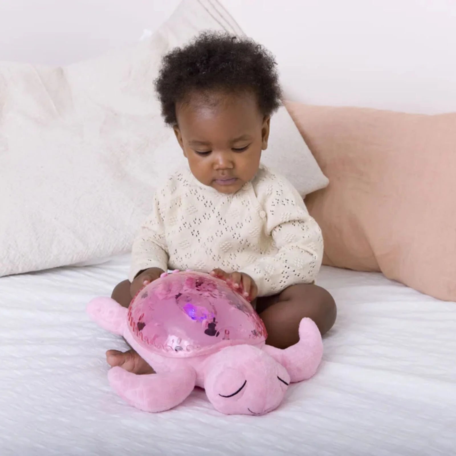 Cloud.b Tranquil Turtle White Noise & Night Light - Pink - ebebek - Black Friday
