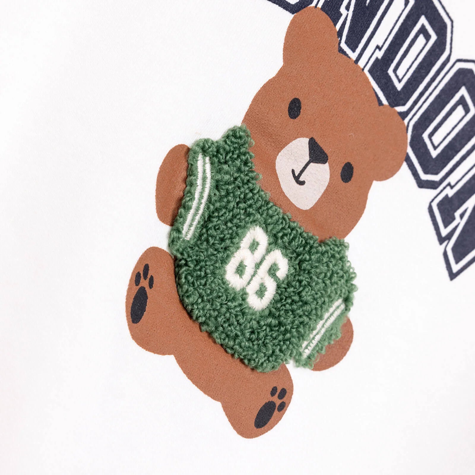 HelloBaby Baby Boy Sweatshirt - Ecru - ebebek - Black Friday