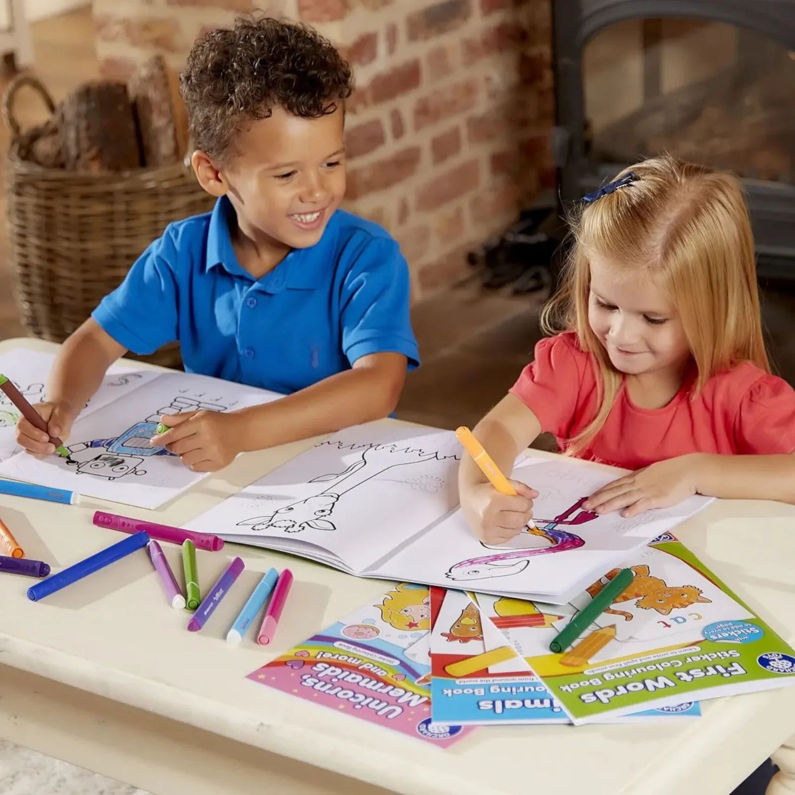 Orchard Toys Unicorns Mermaids & More Colouring Book - ebebek - Black Friday