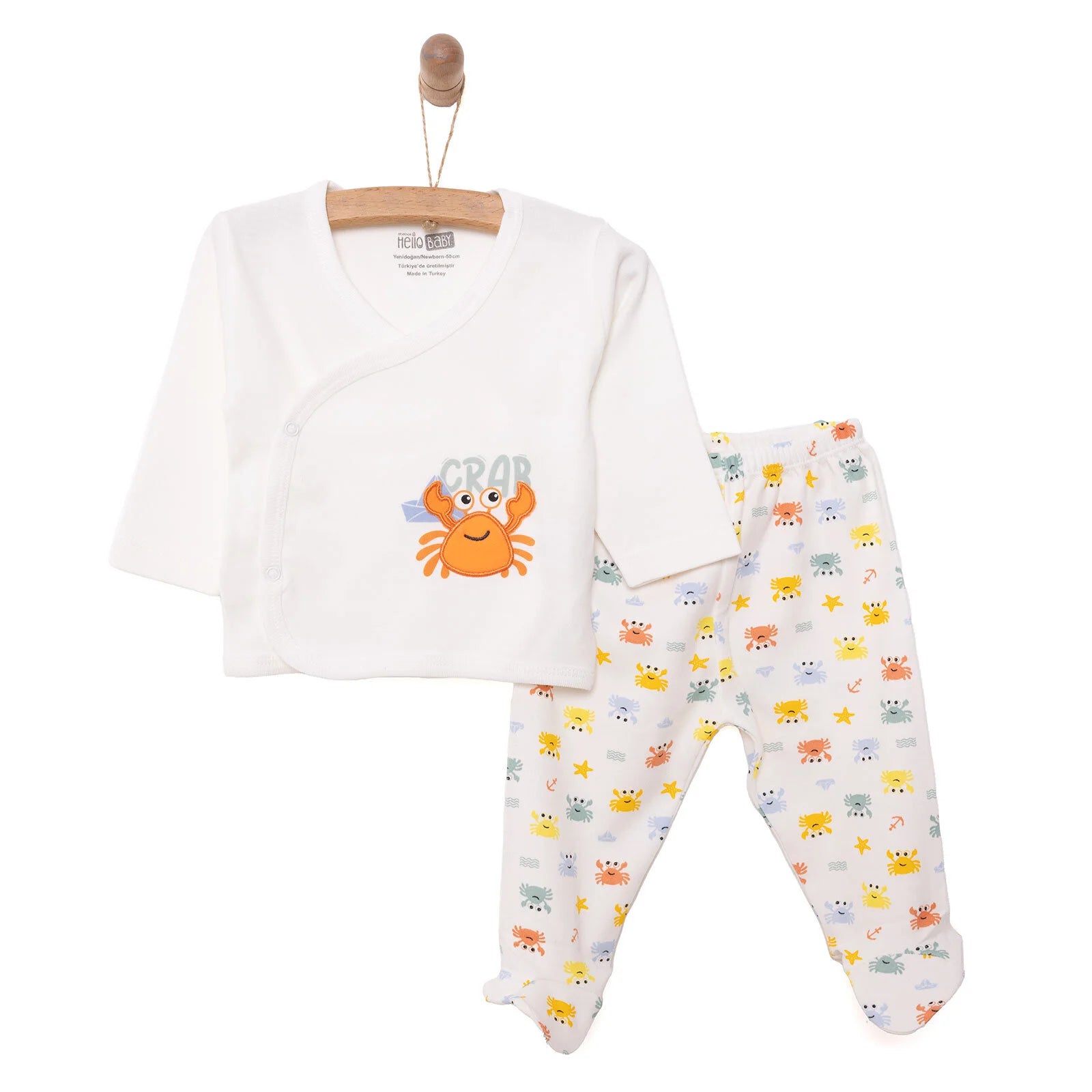 HelloBaby Newborn Starter Set 5 pcs - Ecru - ebebek - Black Friday