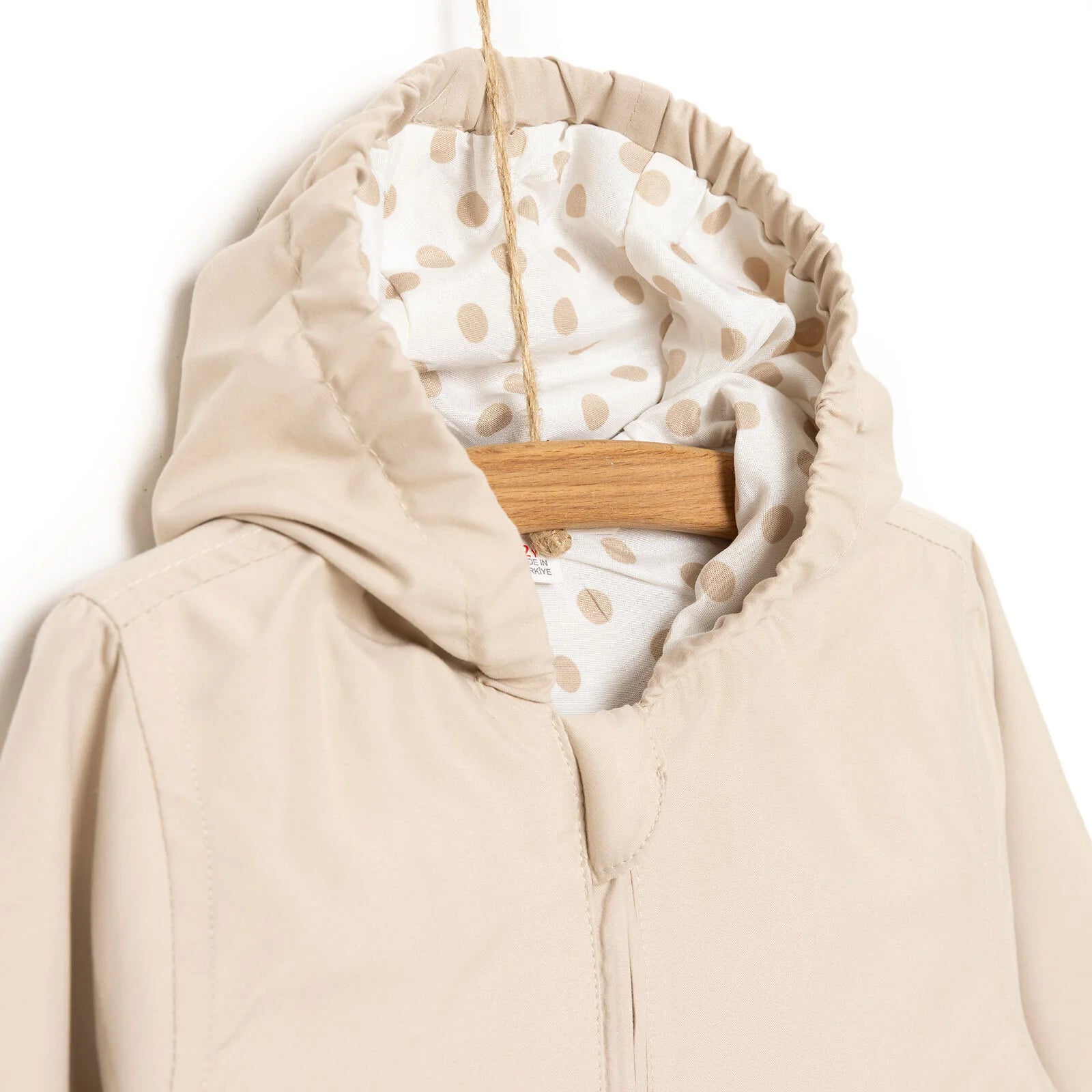 Midimod Girl Raincoat - Beige - Midimod - ebebek