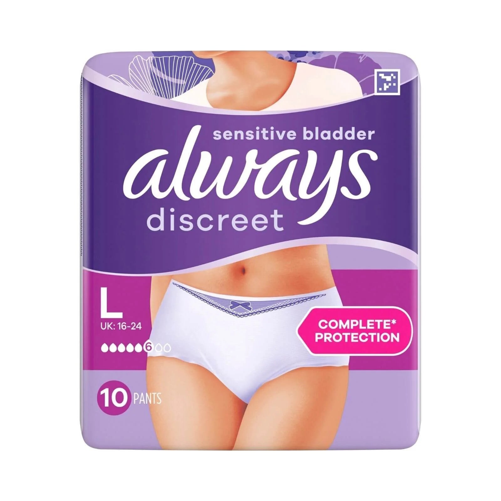 Always Discreet Pants Normal Large 10 pcs - ebebek - Black Friday