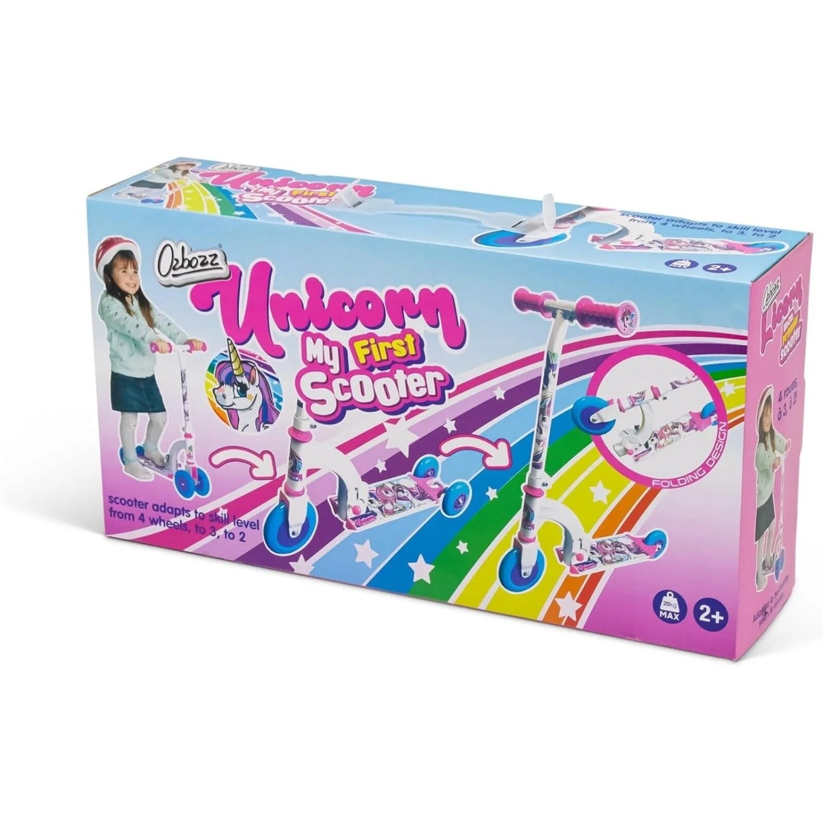 Ozbozz Unicorn My First Scooter Mail Boxed - ebebek - Black Friday
