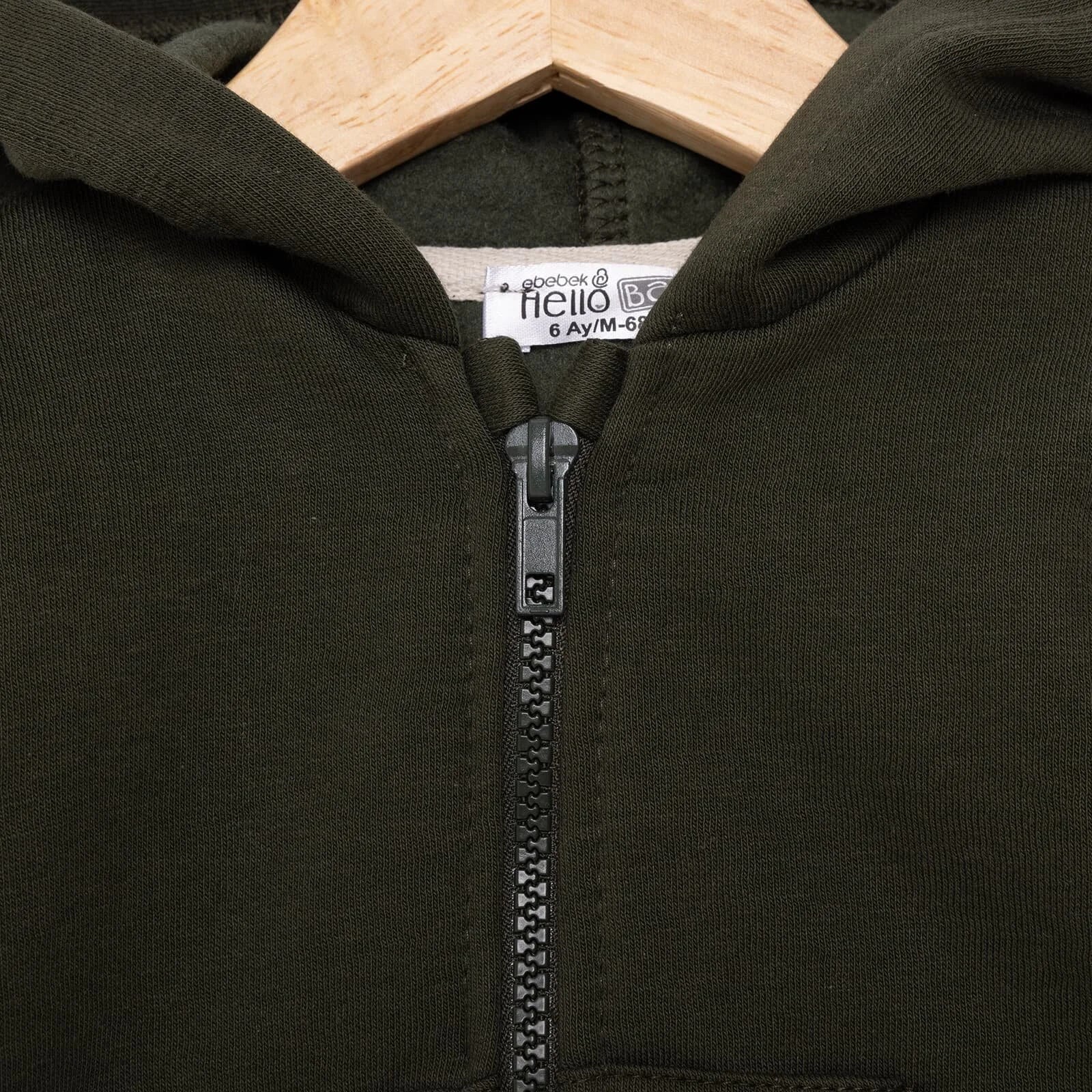 HelloBaby Basic Baby Boy Cardigan - Khaki - ebebek - Black Friday