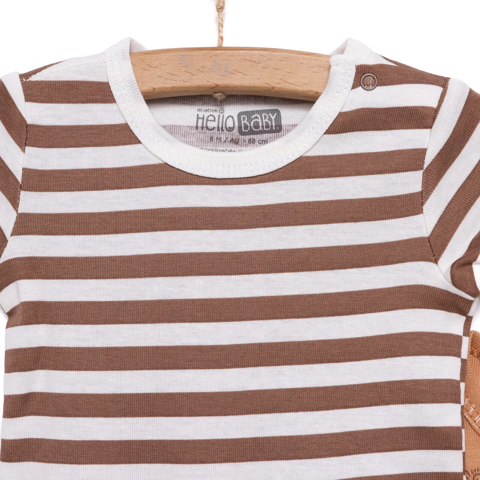 HelloBaby Baby Boy Short Sleeve Body 2 Pcs - Green - ebebek - Black Friday