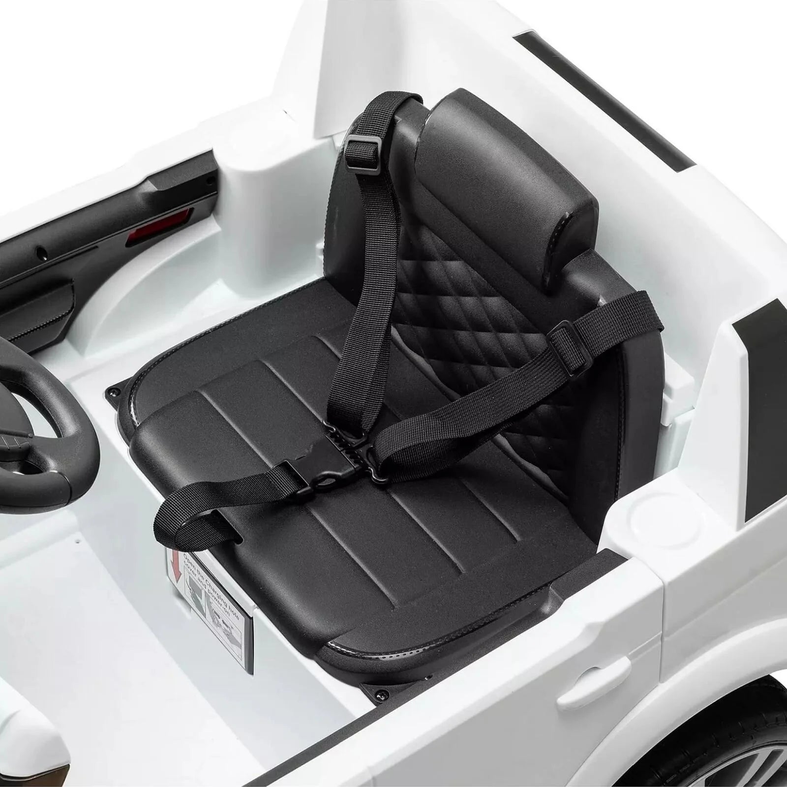 Xootz Landrover Discovery 12V Ride On Lithium - White - ebebek - Black Friday