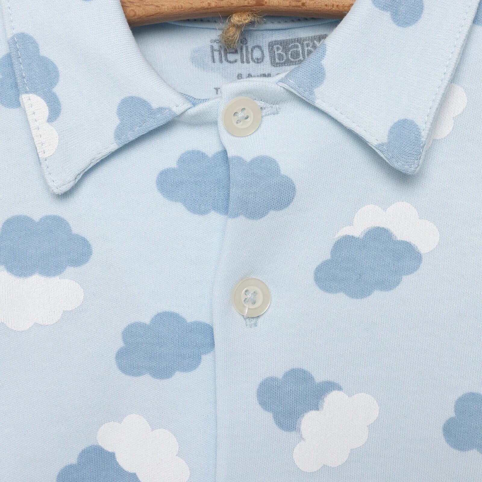 HelloBaby Baby Boy Pyjamas Set - Light Blue - ebebek - Black Friday