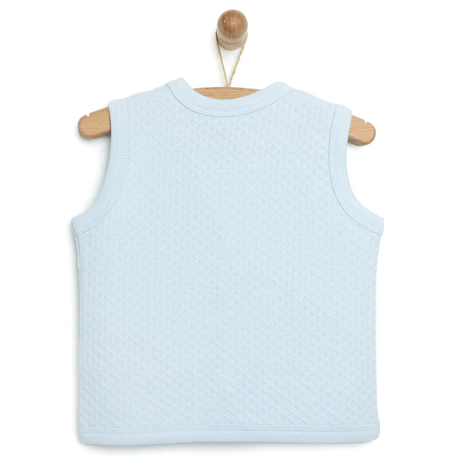 HelloBaby Quilted Vest - Light Blue - ebebek - Black Friday