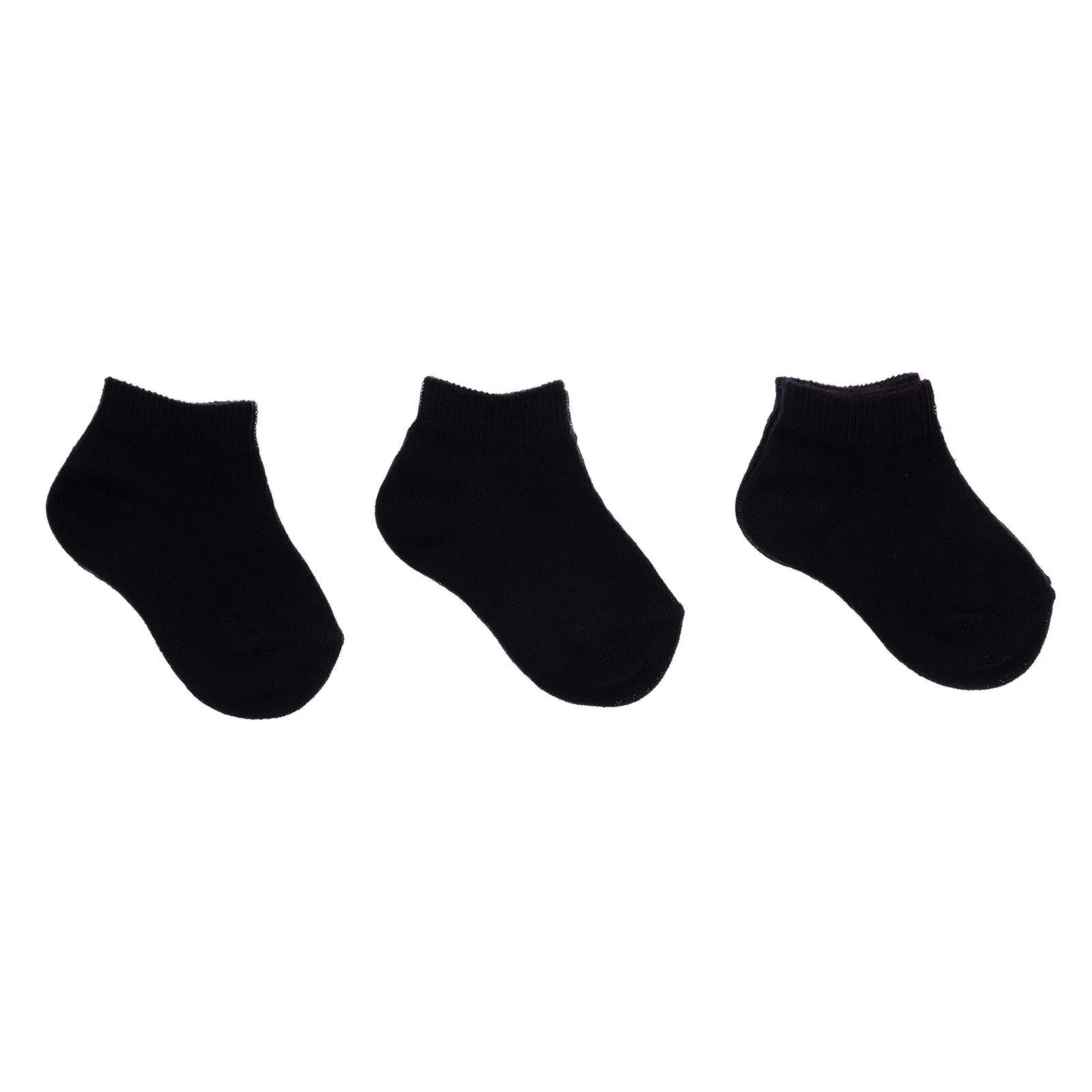 HelloBaby Boy Baby Socks 3 Pack - Black - ebebek - Black Friday