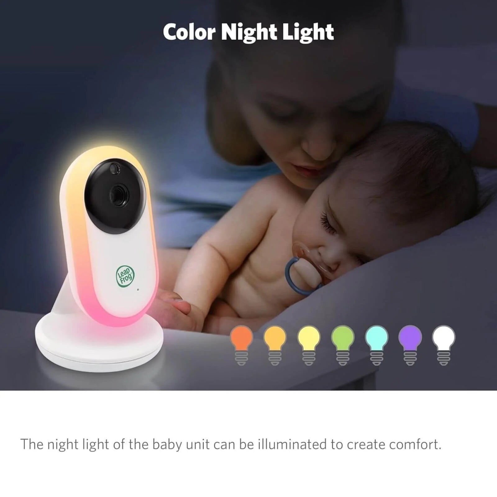 LeapFrog 5" Night Light Video Monitor - ebebek - Black Friday