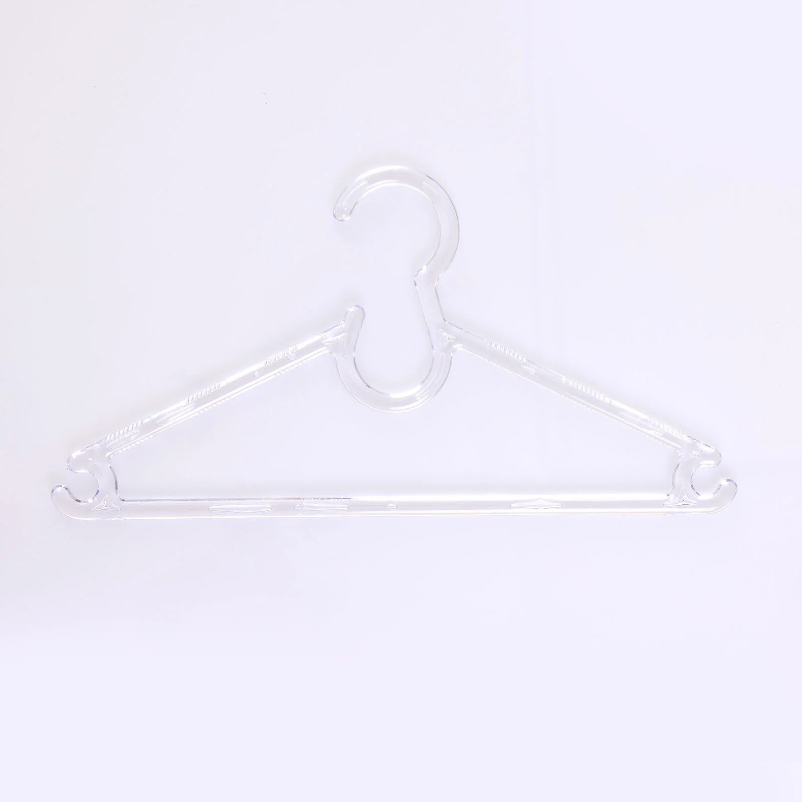 HelloBaby Crystal Transparent Hanger 6 pcs - White - ebebek - Black Friday