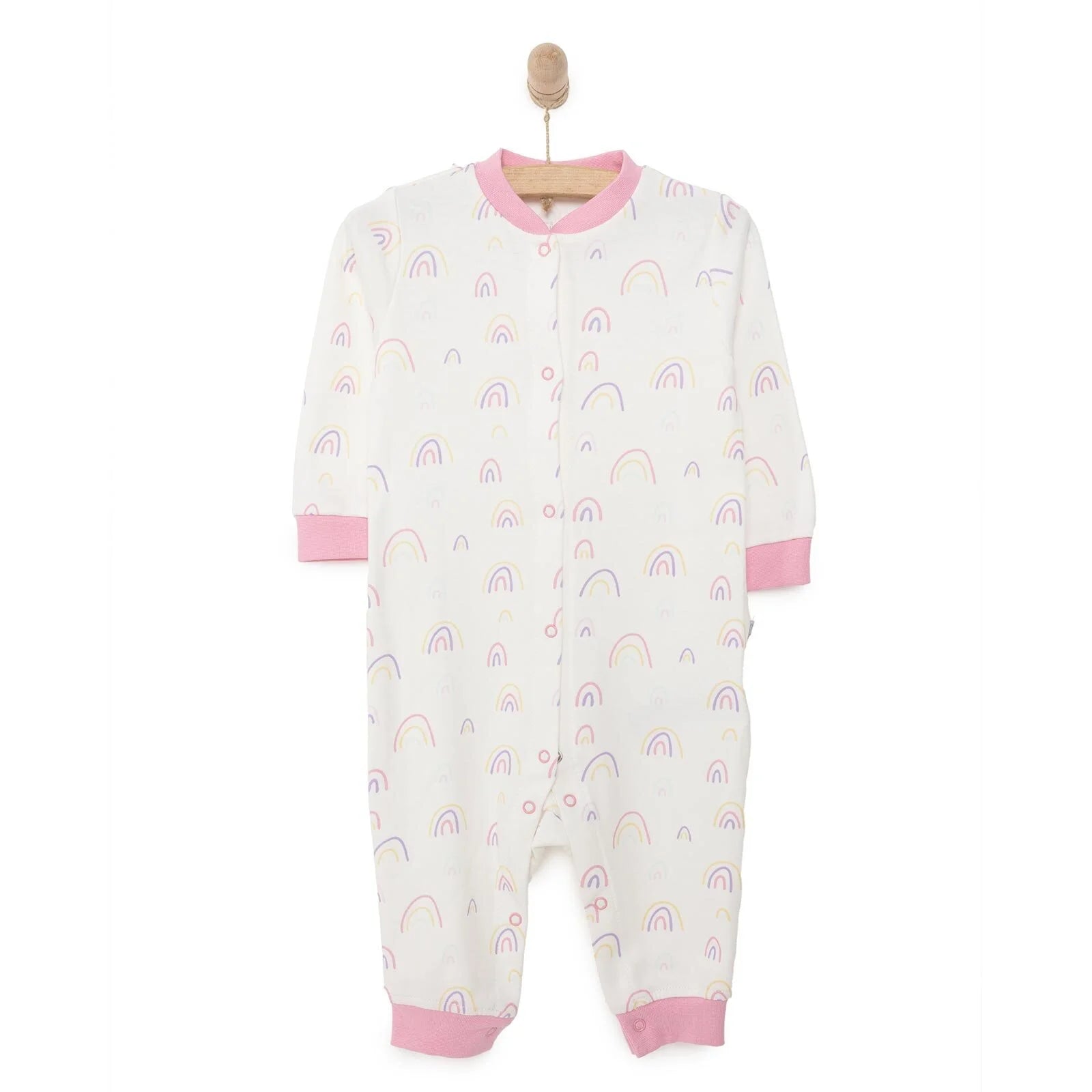 HelloBaby Newborn Baby Girl Jumpsuit - Ecru - ebebek - Black Friday