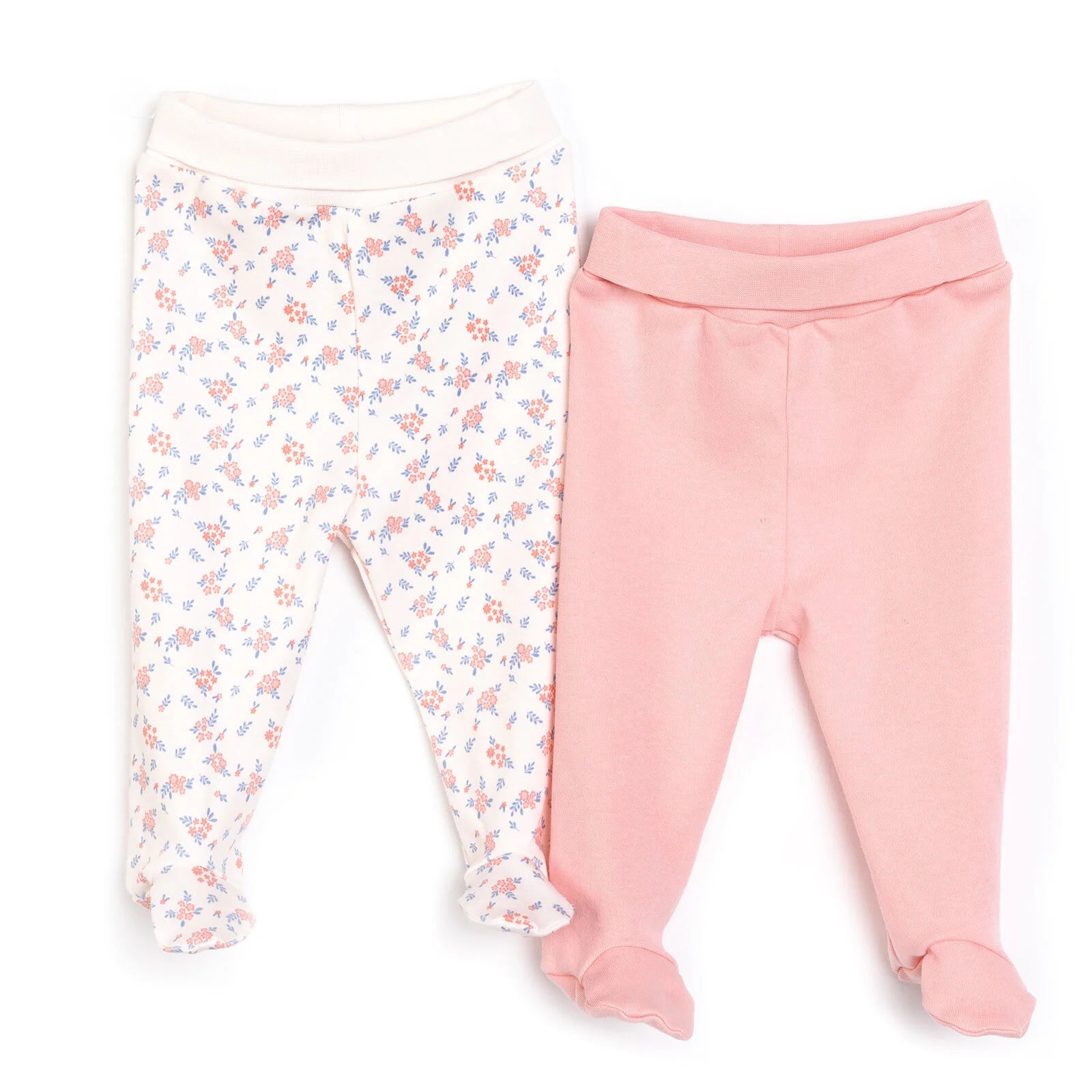 HelloBaby Newborn Footed Bottom 2 pcs - Pink - ebebek - Black Friday