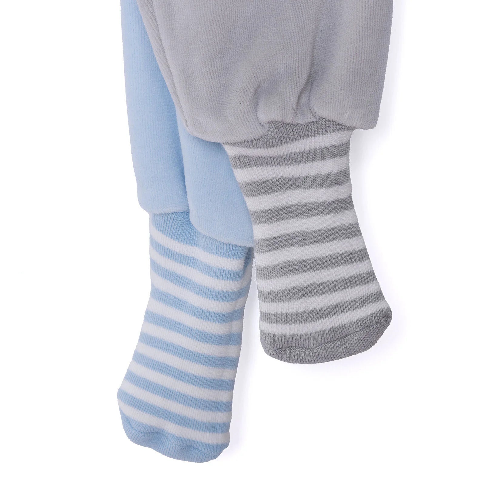 HelloBaby Baby Boy 2 Pcs Footed Bottom - Blue - ebebek - Black Friday