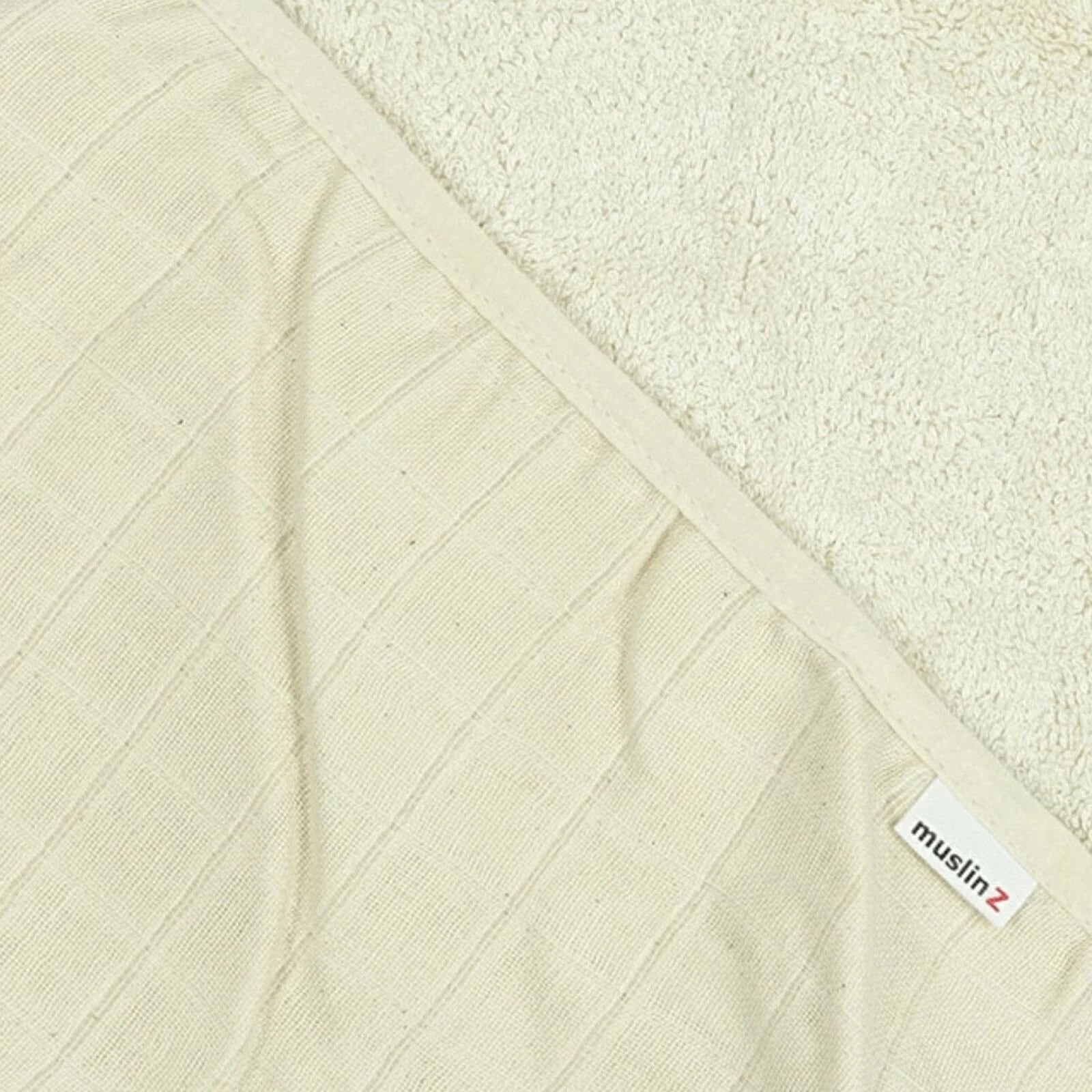 MuslinZ Hooded Towel 75x75cm - Unbleached - ebebek - Black Friday