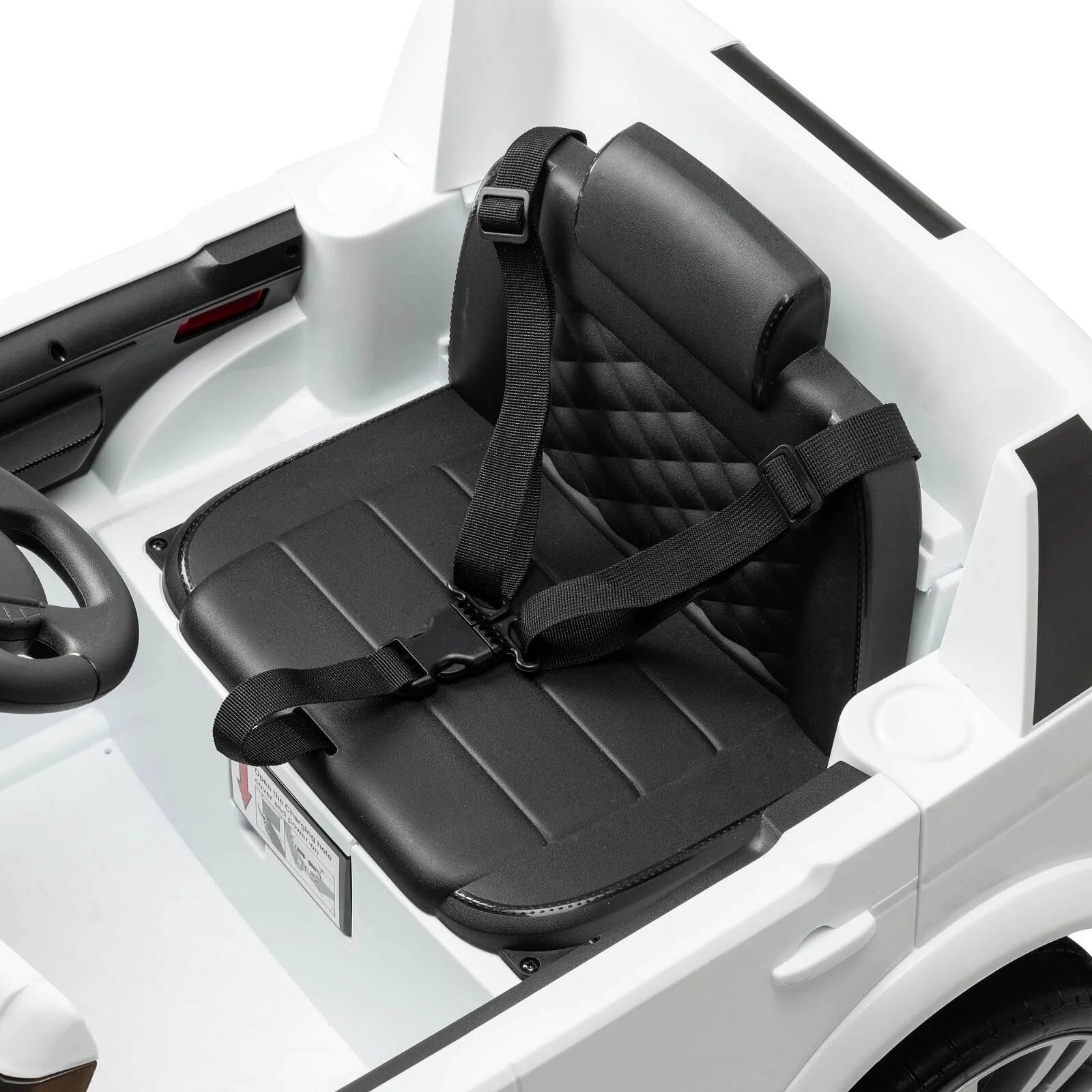 Xootz Land Rover Discovery 12v Ride On - White - ebebek - Black Friday