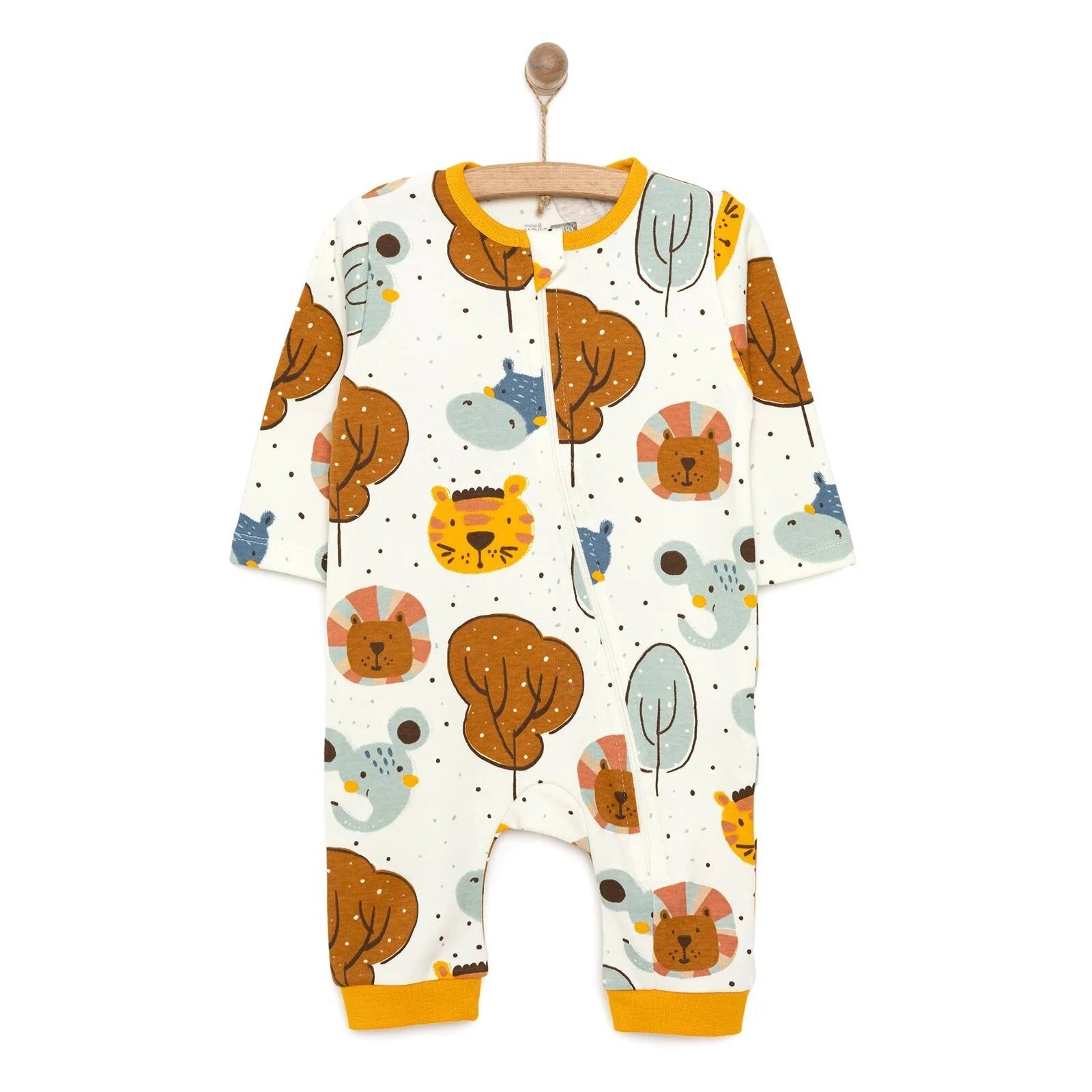 HelloBaby Boy Jumpsuit - Ecru - ebebek - Black Friday