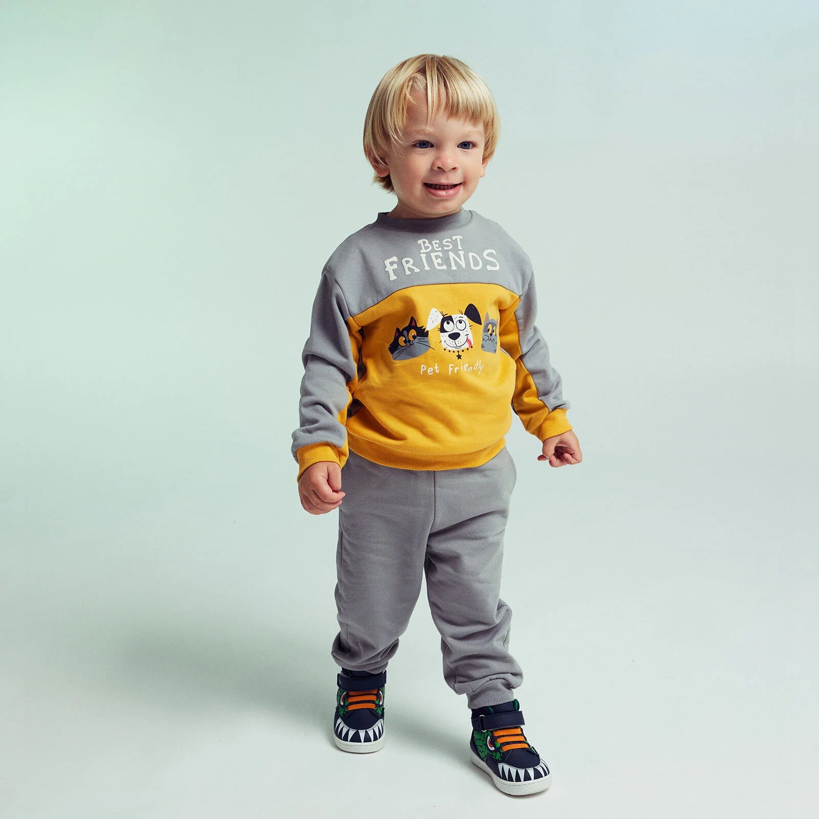 HelloBaby Jogging Set - Grey - ebebek - Black Friday