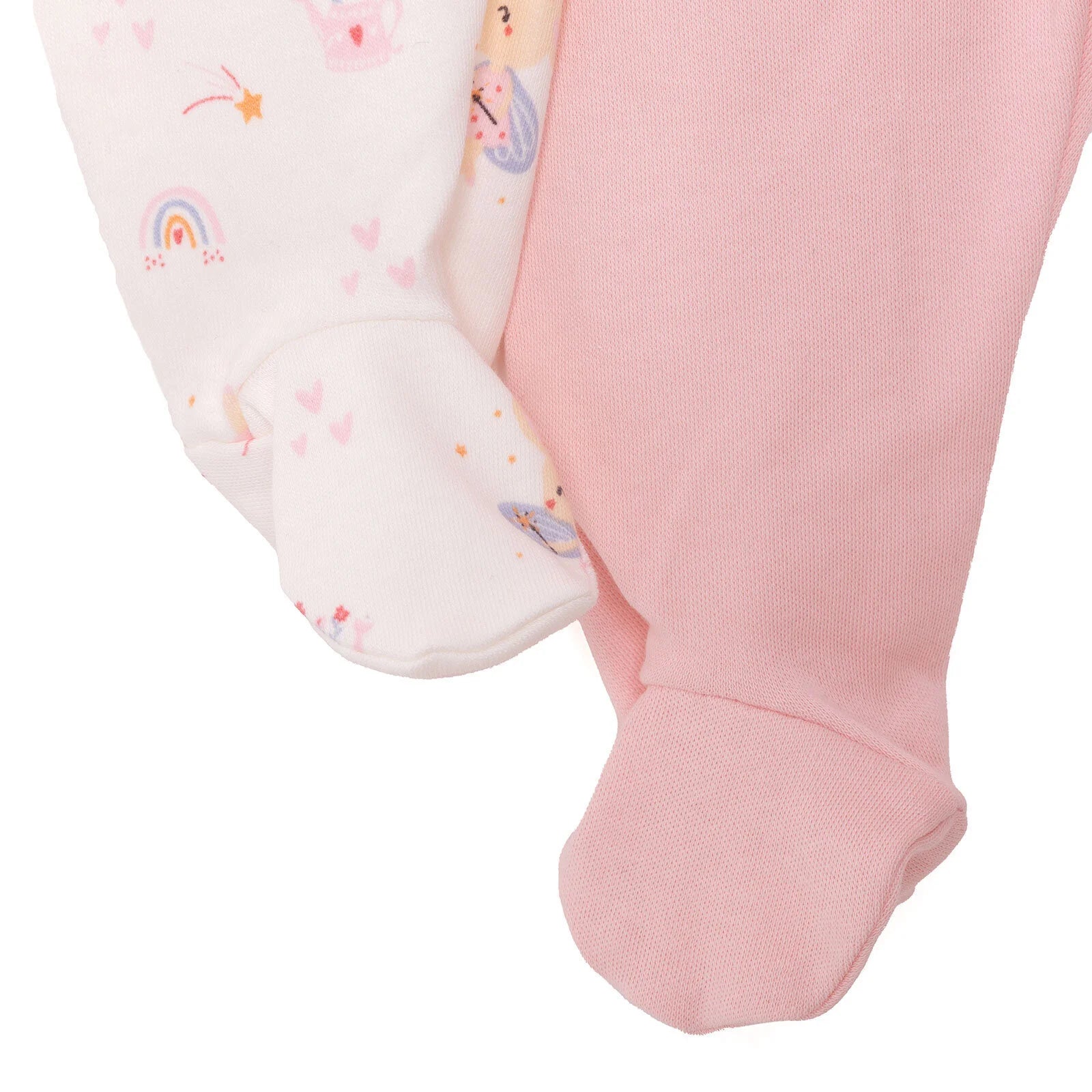 HelloBaby Newborn 2 Pcs Footed Legging - Pink - ebebek - Black Friday