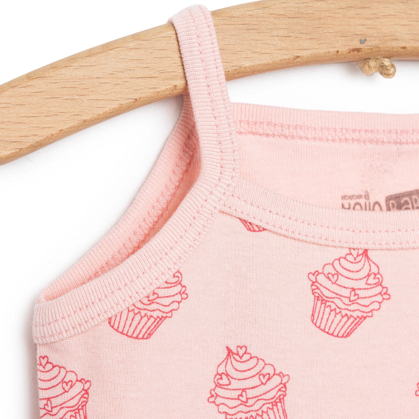 HelloBaby Rope Strap Bodysuit - Light Pink - ebebek - Black Friday