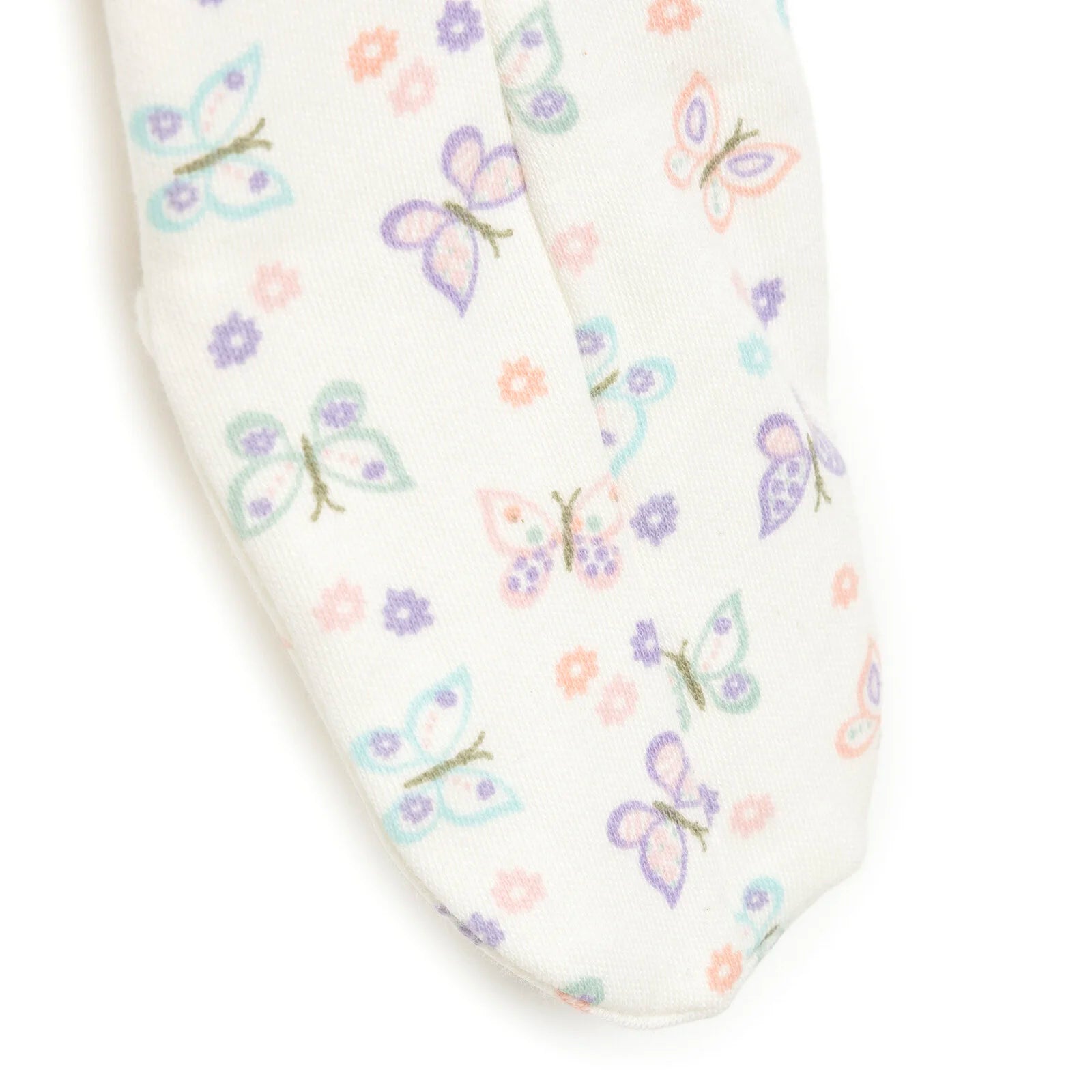 HelloBaby Newborn Butterfly Pattern Zipp - Ecru - ebebek - Black Friday