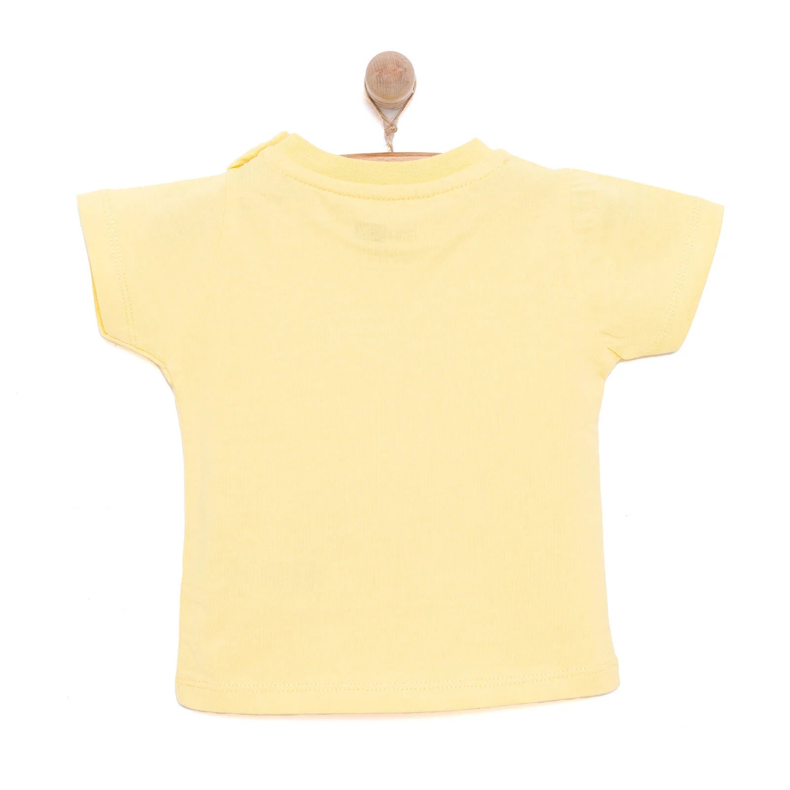 HelloBaby Basic Boy Captain Giraffe Prined Tshirt - Yellow - ebebek - Black Friday