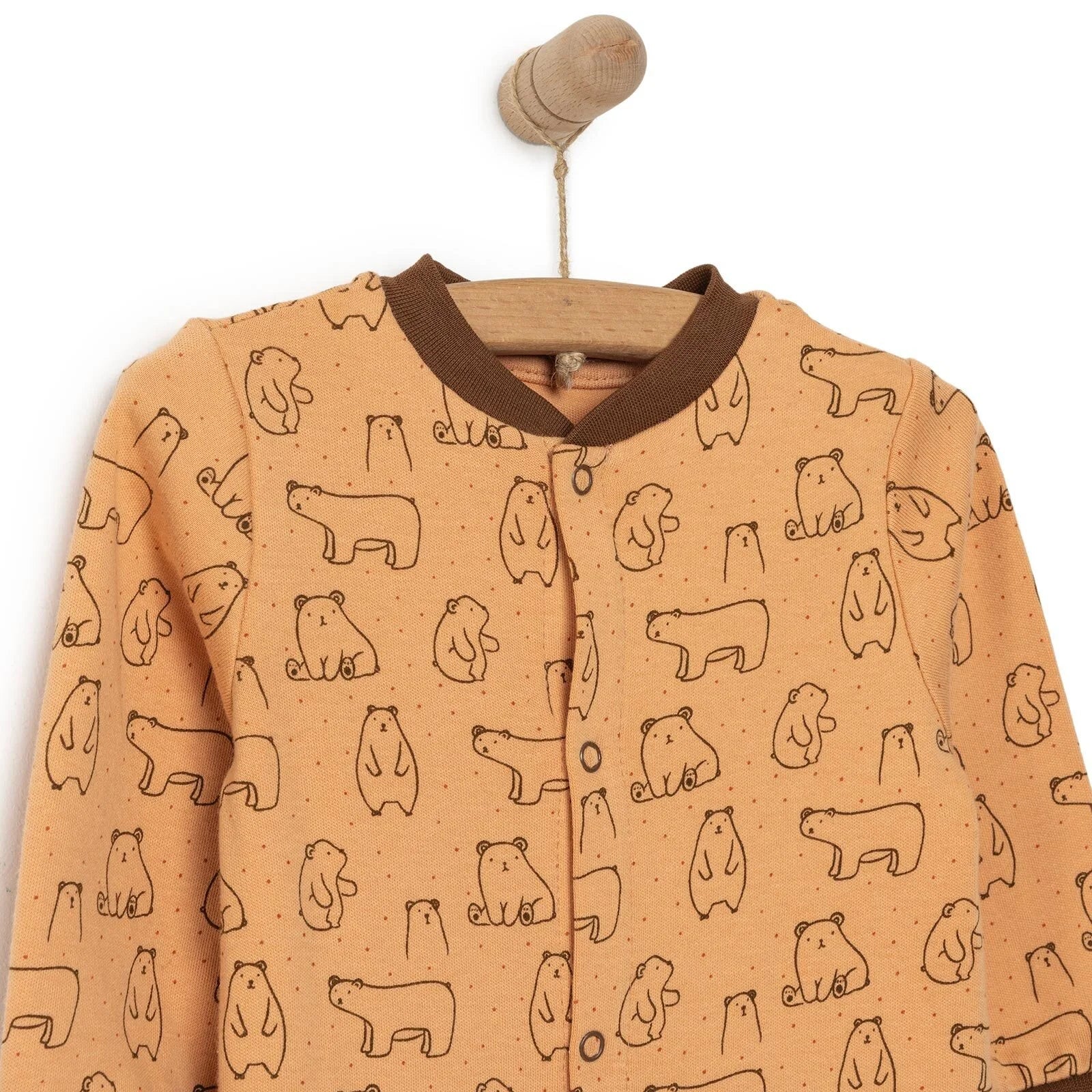 HelloBaby Newborn Jumpsuit - Cinnamon - ebebek - Black Friday