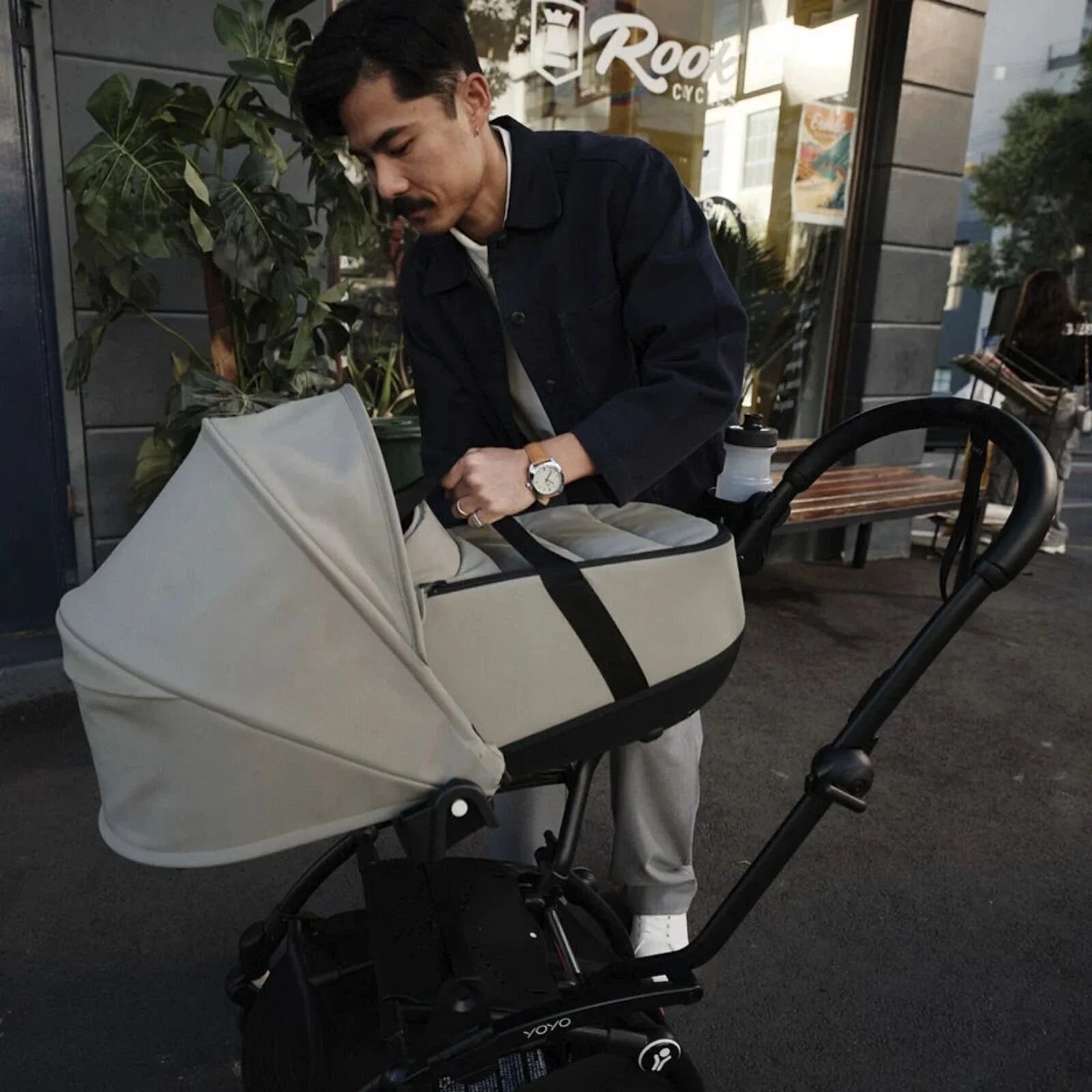 Stokke Yoyo Newborn Shell - Olive - ebebek - Black Friday