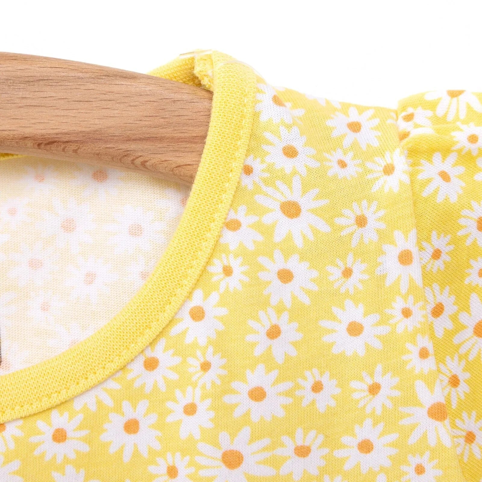 HelloBaby Baby Girl Basic Daisy Printed Tshirt - Yellow - ebebek - Black Friday