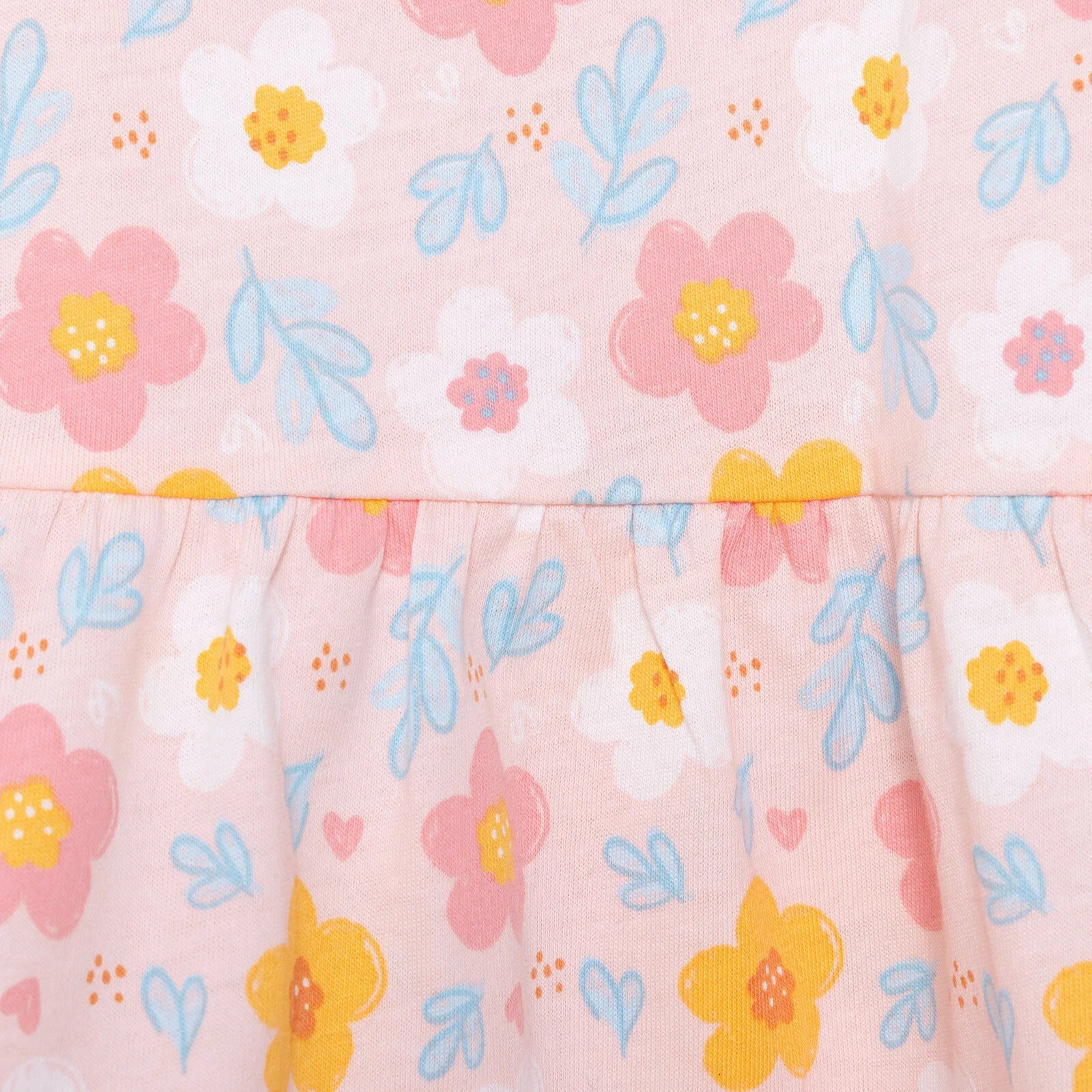 HelloBaby Basic Girl Daisy Printed Dress - Pink - ebebek - Black Friday