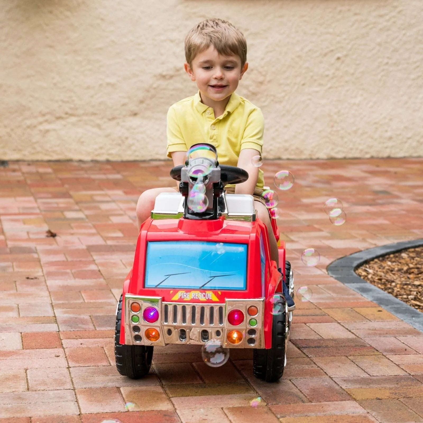 Fire Engine Electric Ride On - Xootz - ebebek