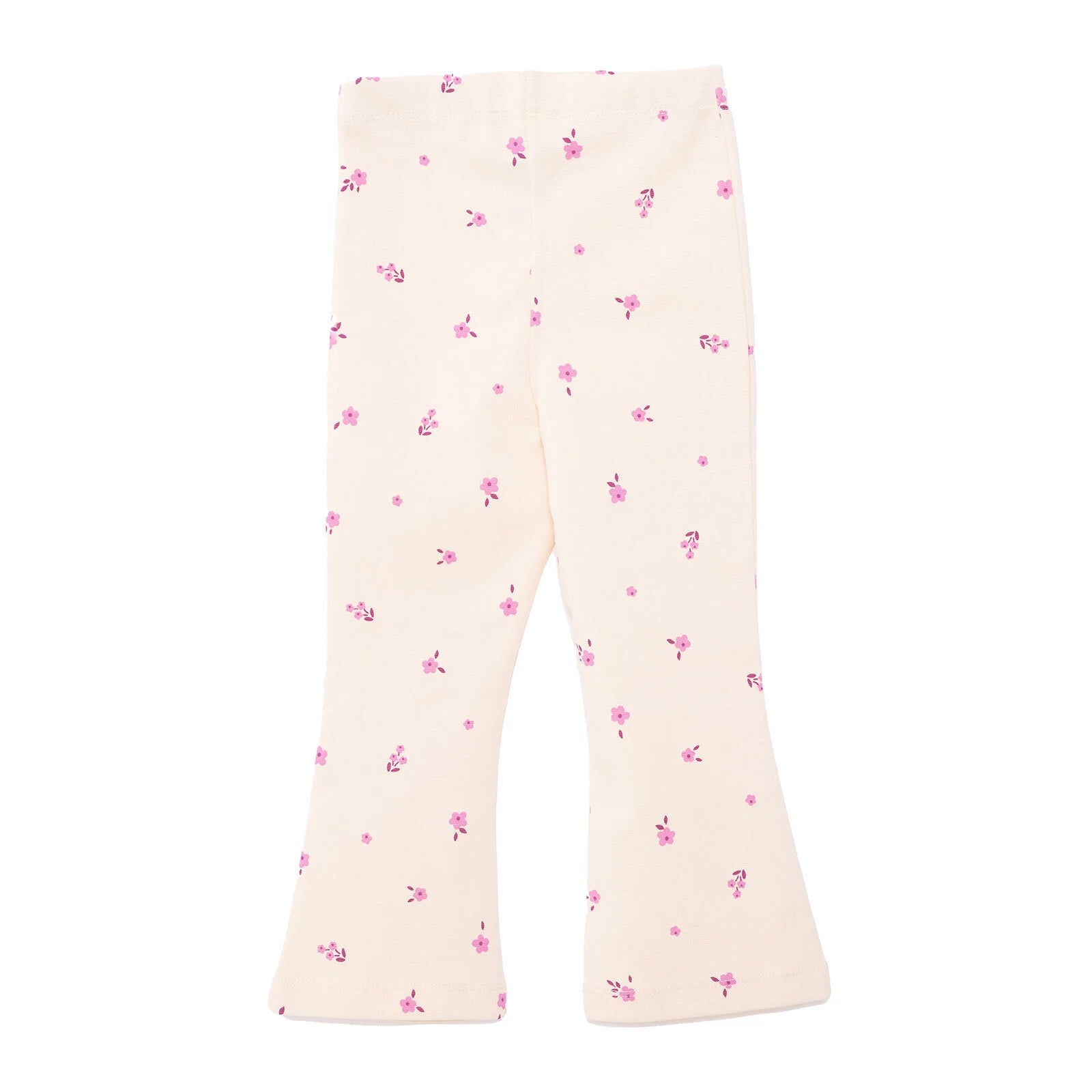 HelloBaby Basic Flower Patterns Leggings - Ecru - ebebek - Black Friday