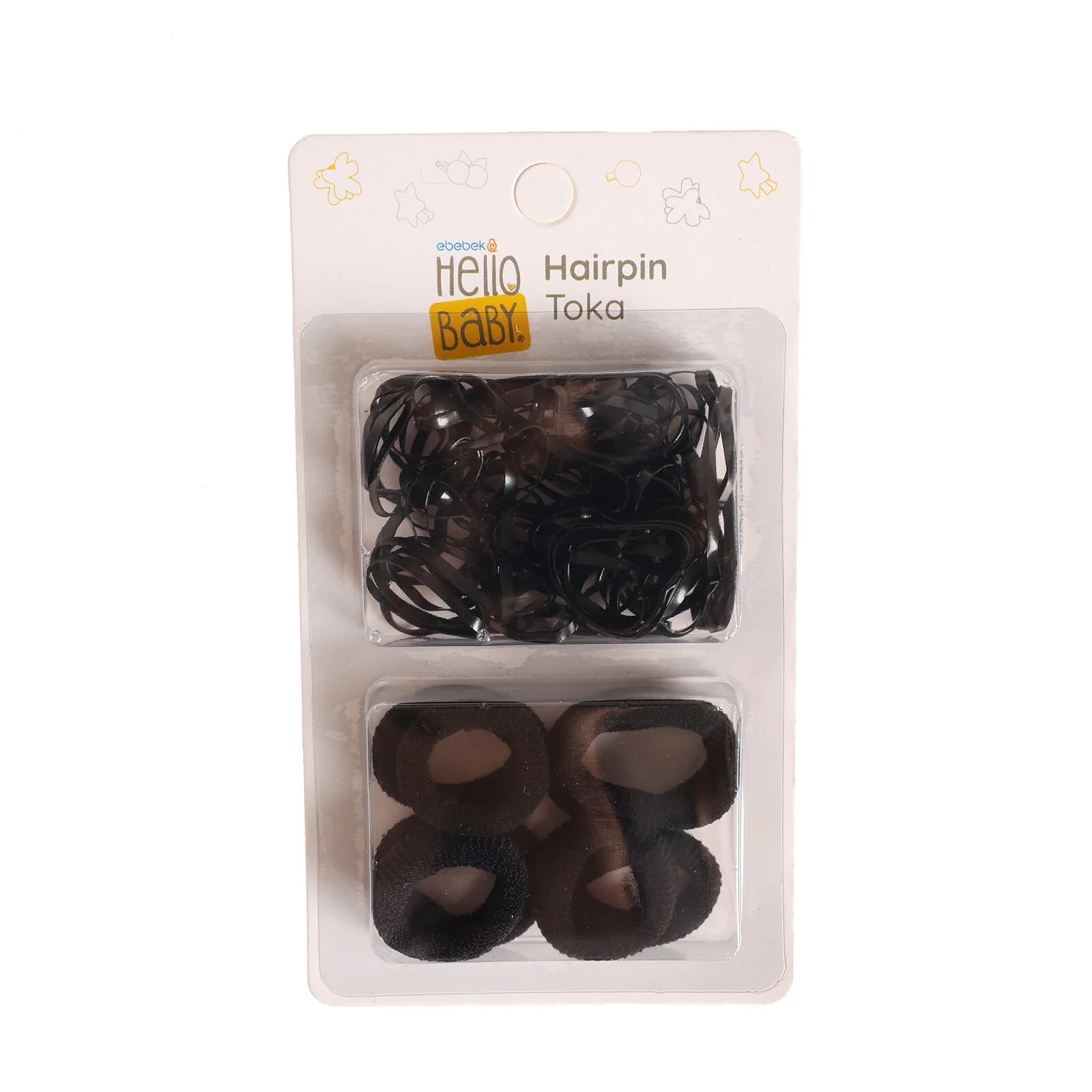 HelloBaby Girl Hair Clips - Black - ebebek - Black Friday