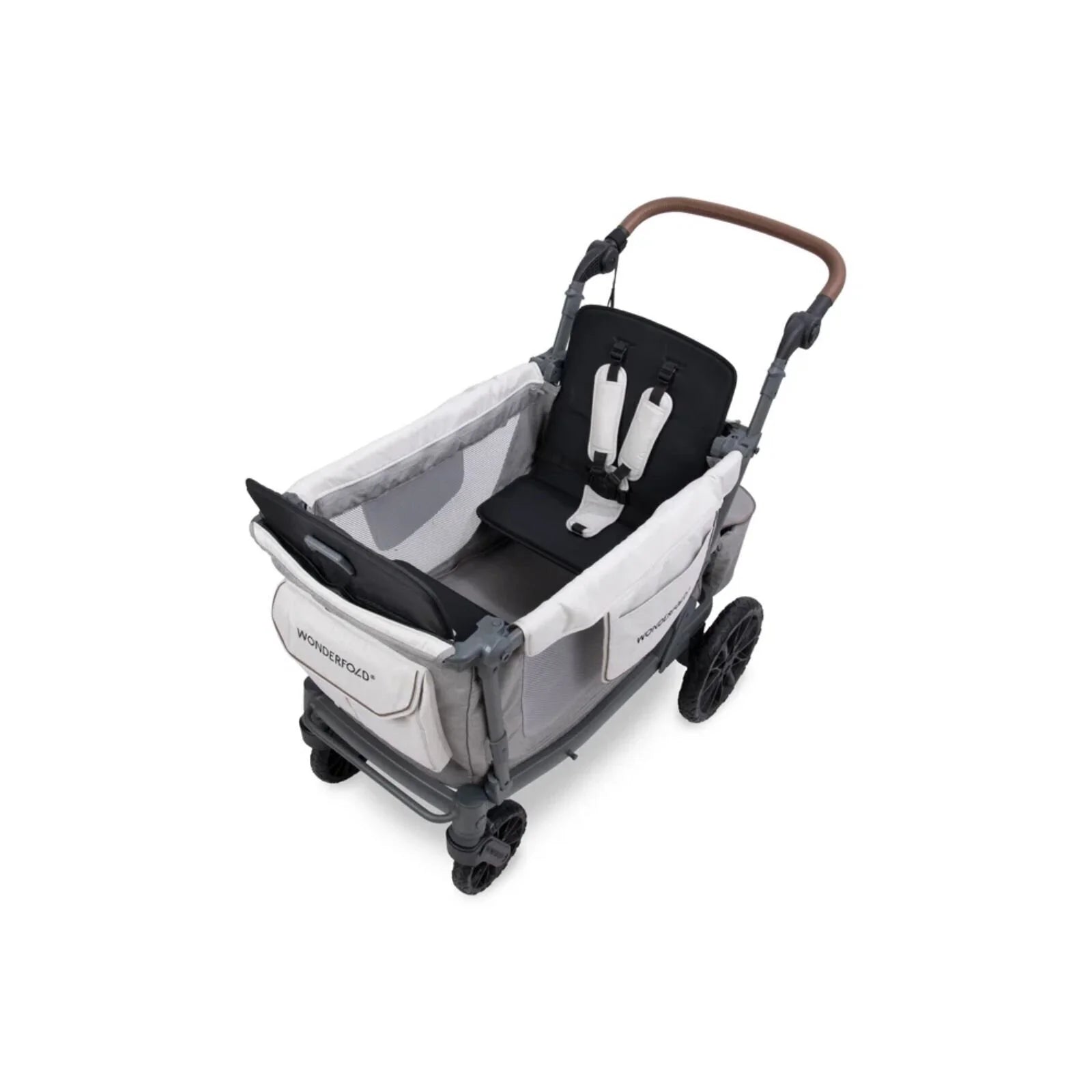Wonderfold L2 Quad Stroller Wagon - Grey - ebebek - Black Friday