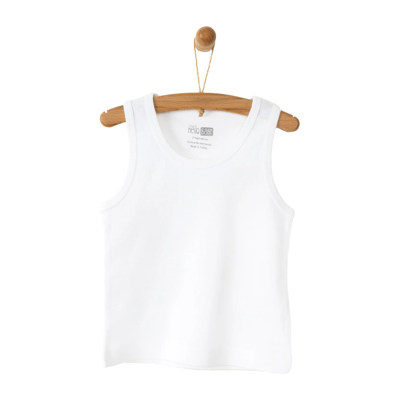 HelloBaby Boy 2 - Pack Tanks - White - ebebek - Black Friday