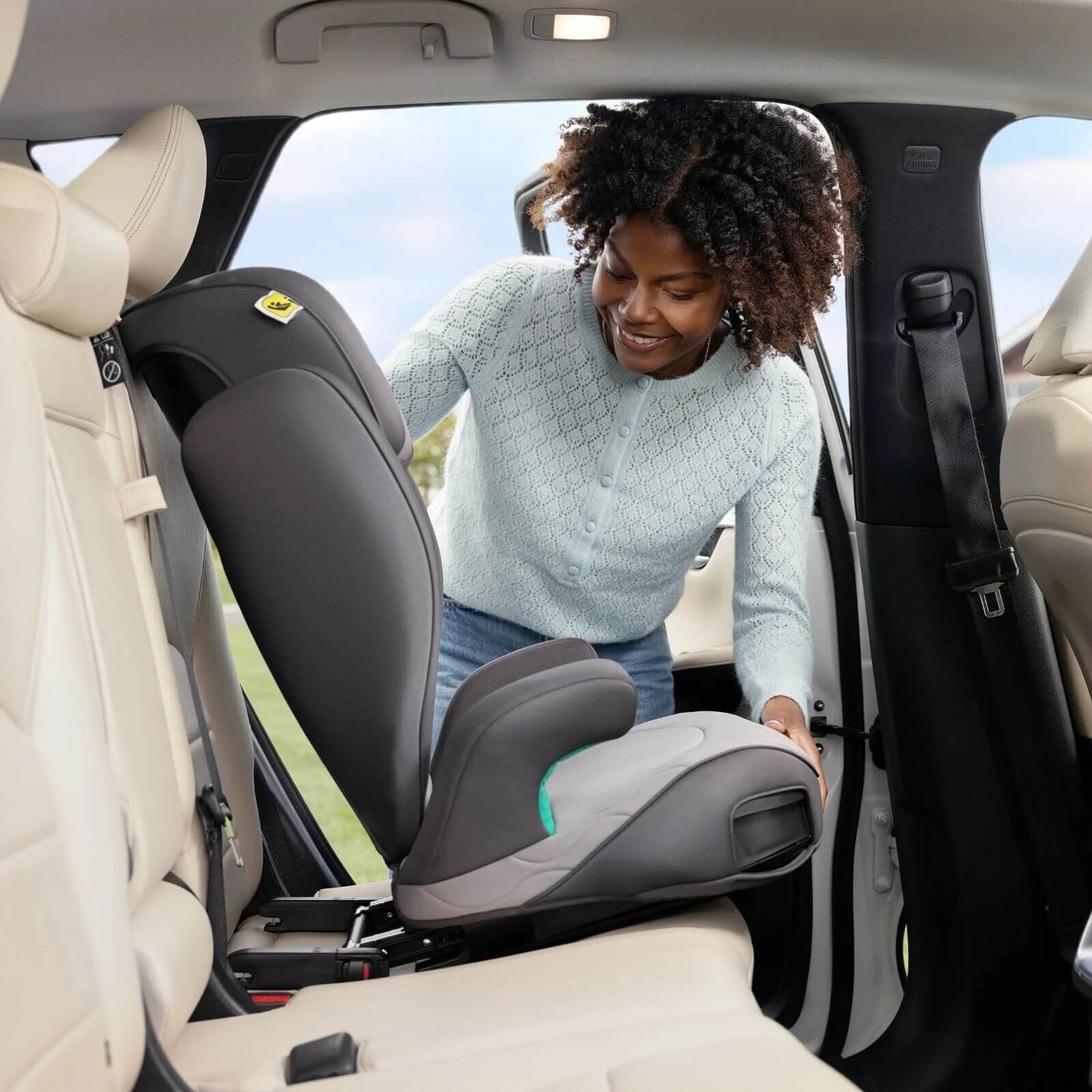 Graco Affix i - Size R129 ISOFIX Highback Booster Car Seat - Midnight - ebebek - Black Friday