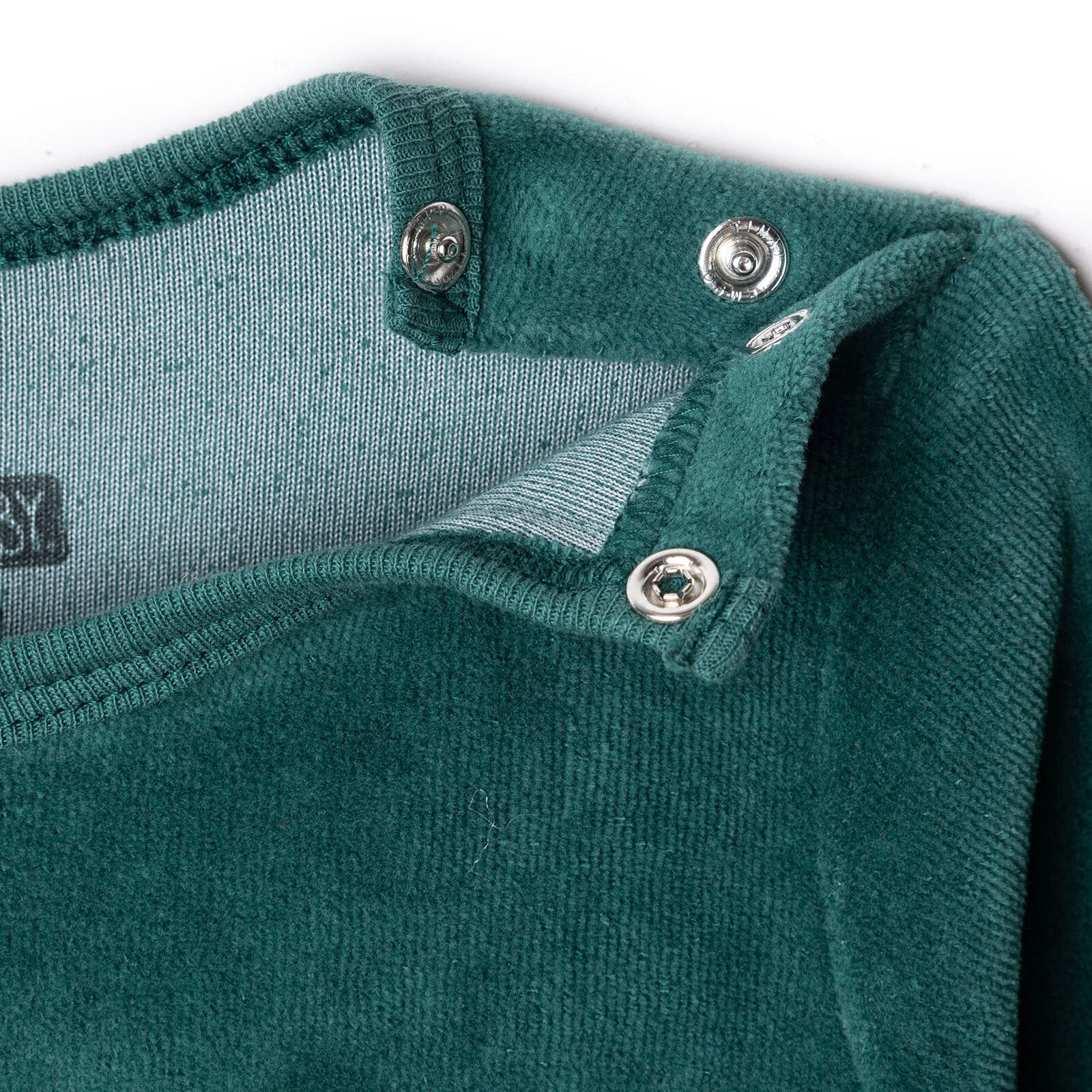 HelloBaby My First Christmas Newborn Unisex Velvet Footed Jumpsuit - Green - ebebek - Black Friday