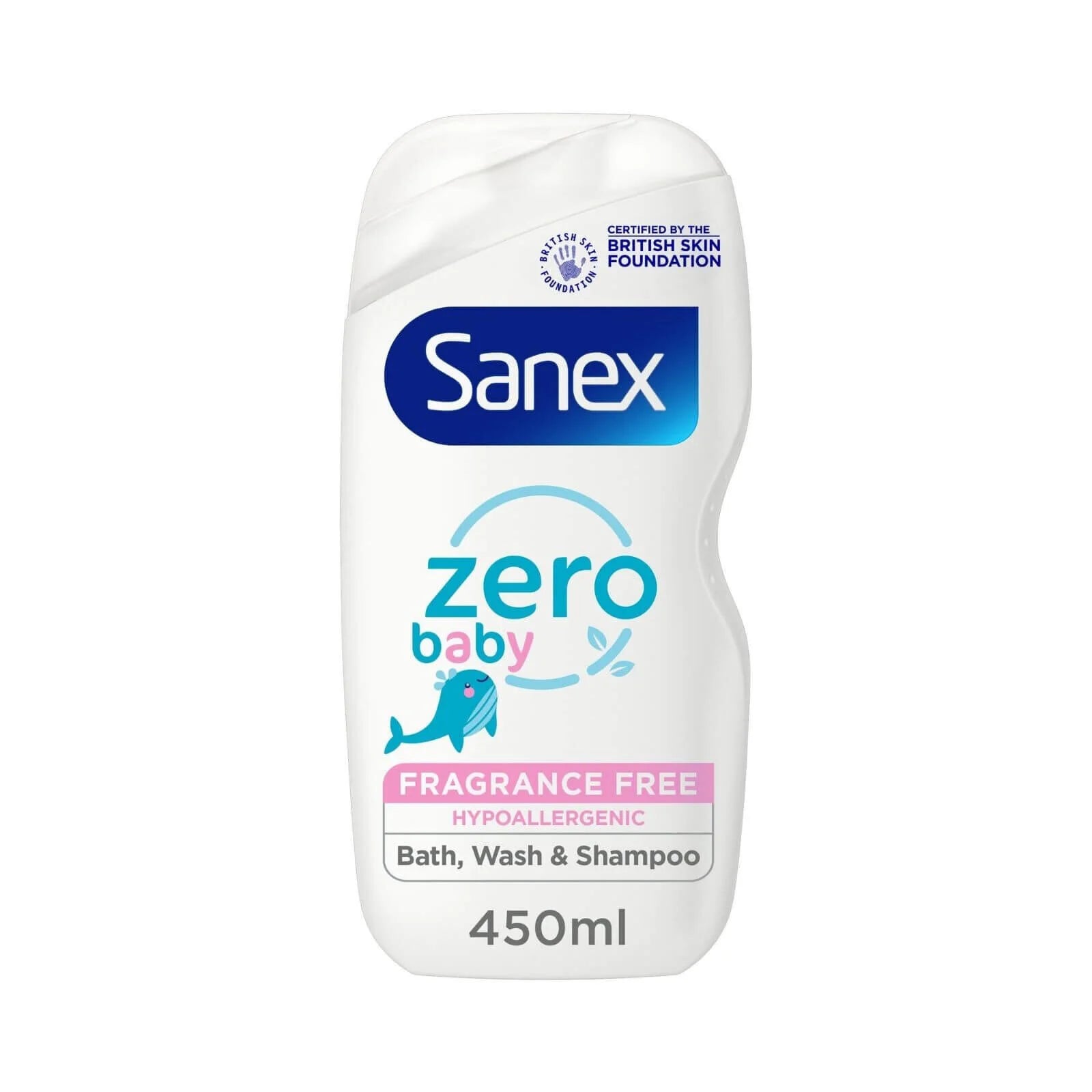 Sanex Baby Bath Foam and Shampoo Zero% Baby Frag Free 450ml - ebebek - Black Friday