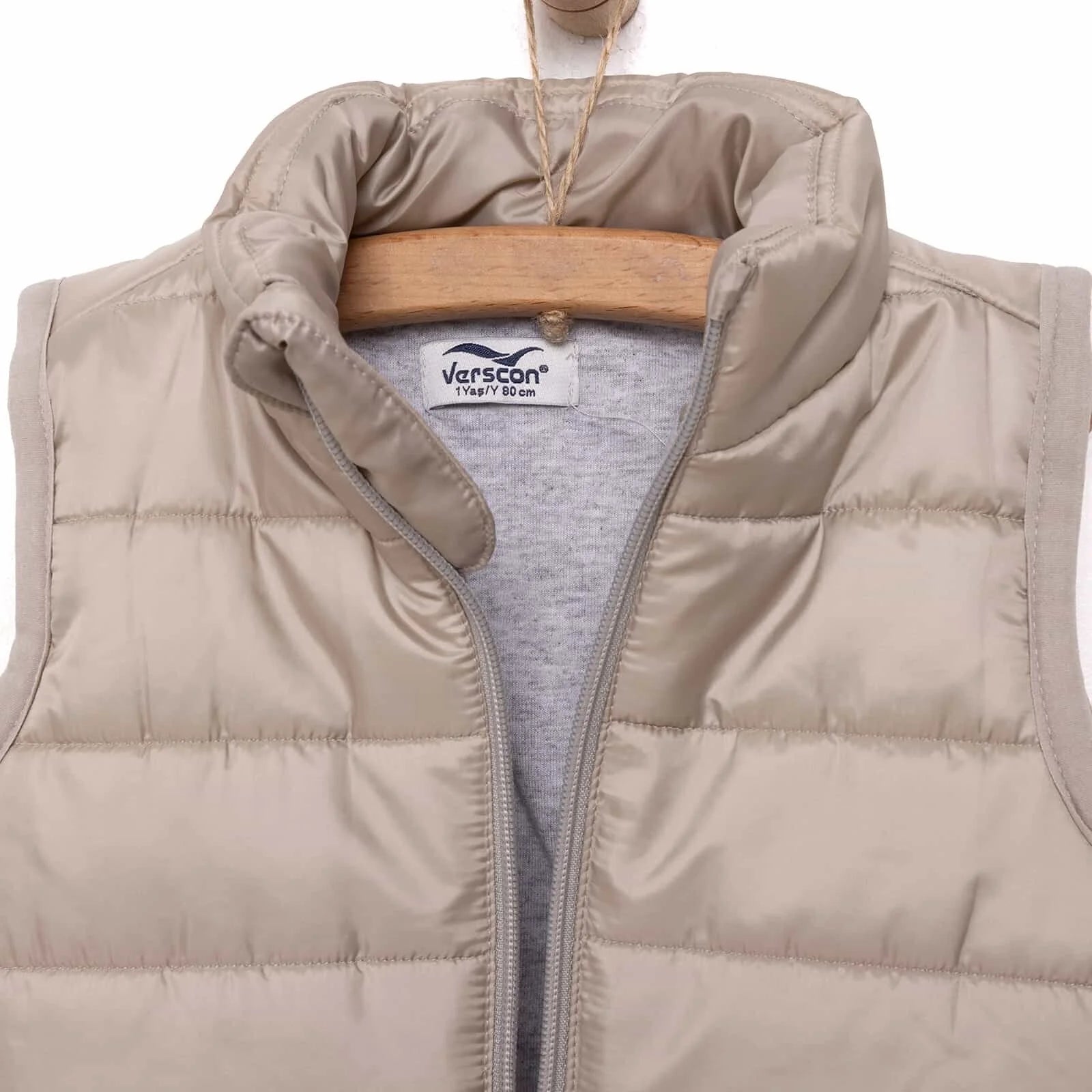 Verscon Unisex Vest - Beige - ebebek - Black Friday