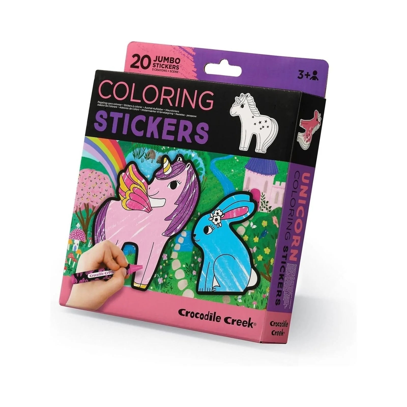 Crocodile Creek Unicorn Colouring Stickers - ebebek - Black Friday