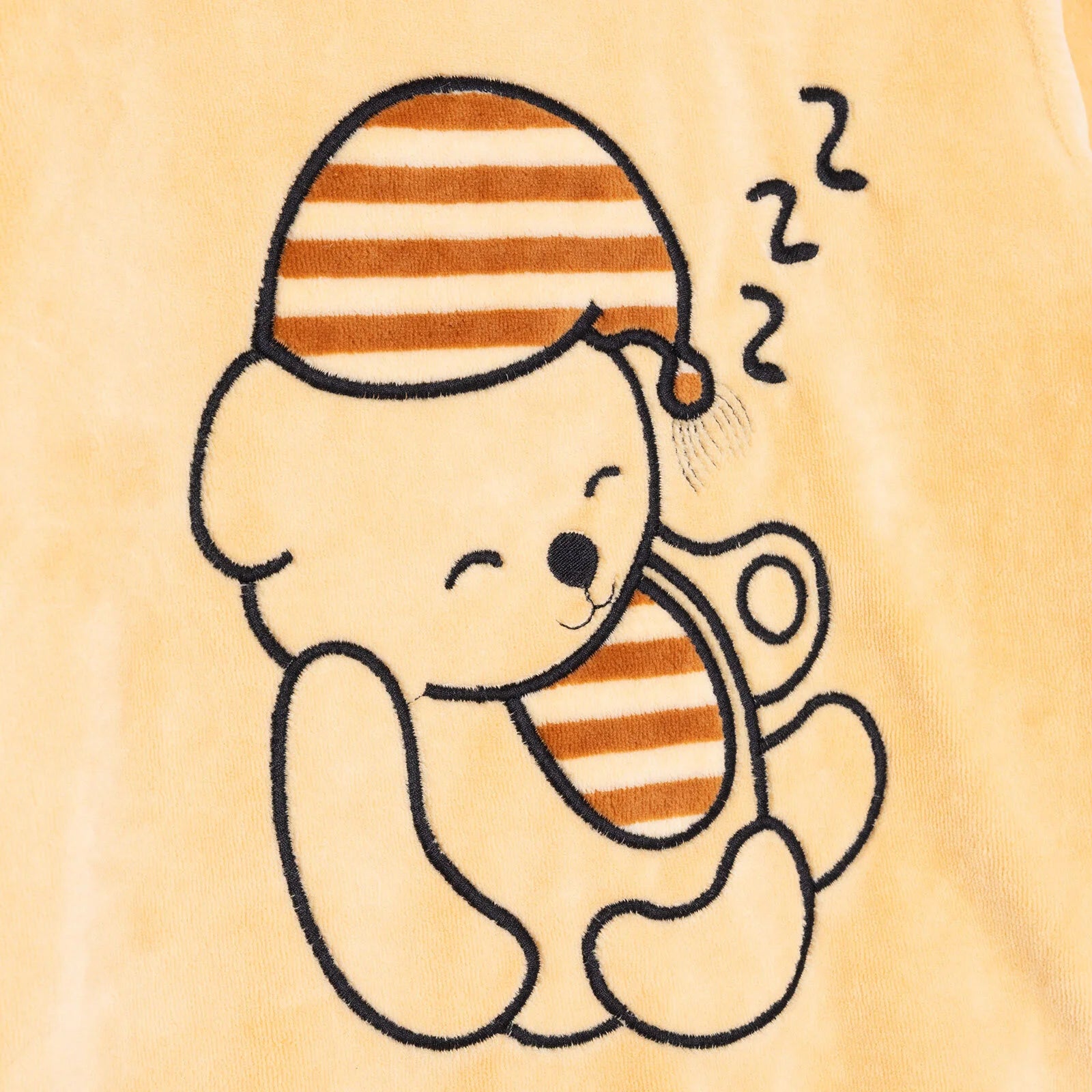 HelloBaby Velvet Pyjama Set - Light Brown - ebebek - Black Friday