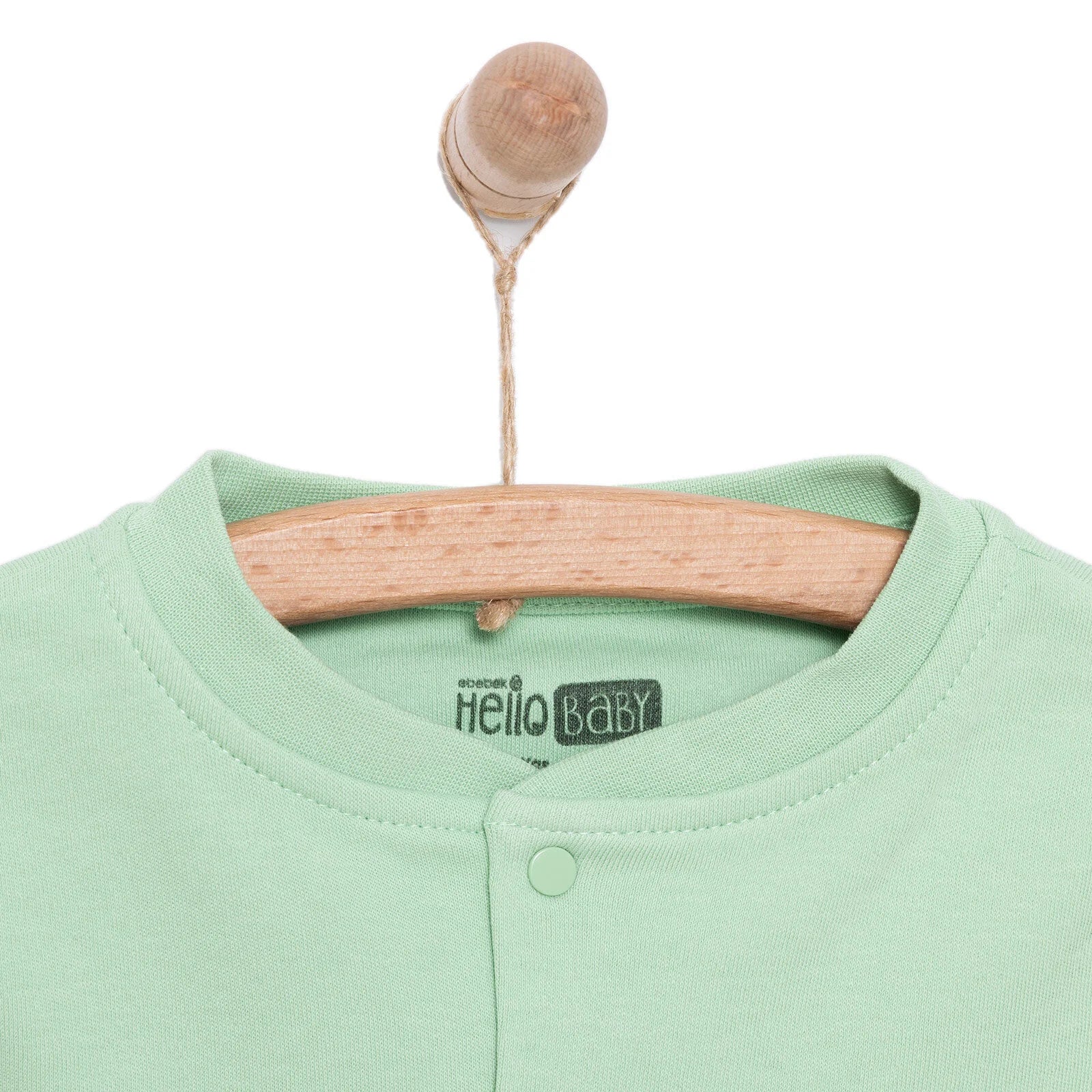 HelloBaby Baby Boy Ribbed Cardigan - Green - ebebek - Black Friday