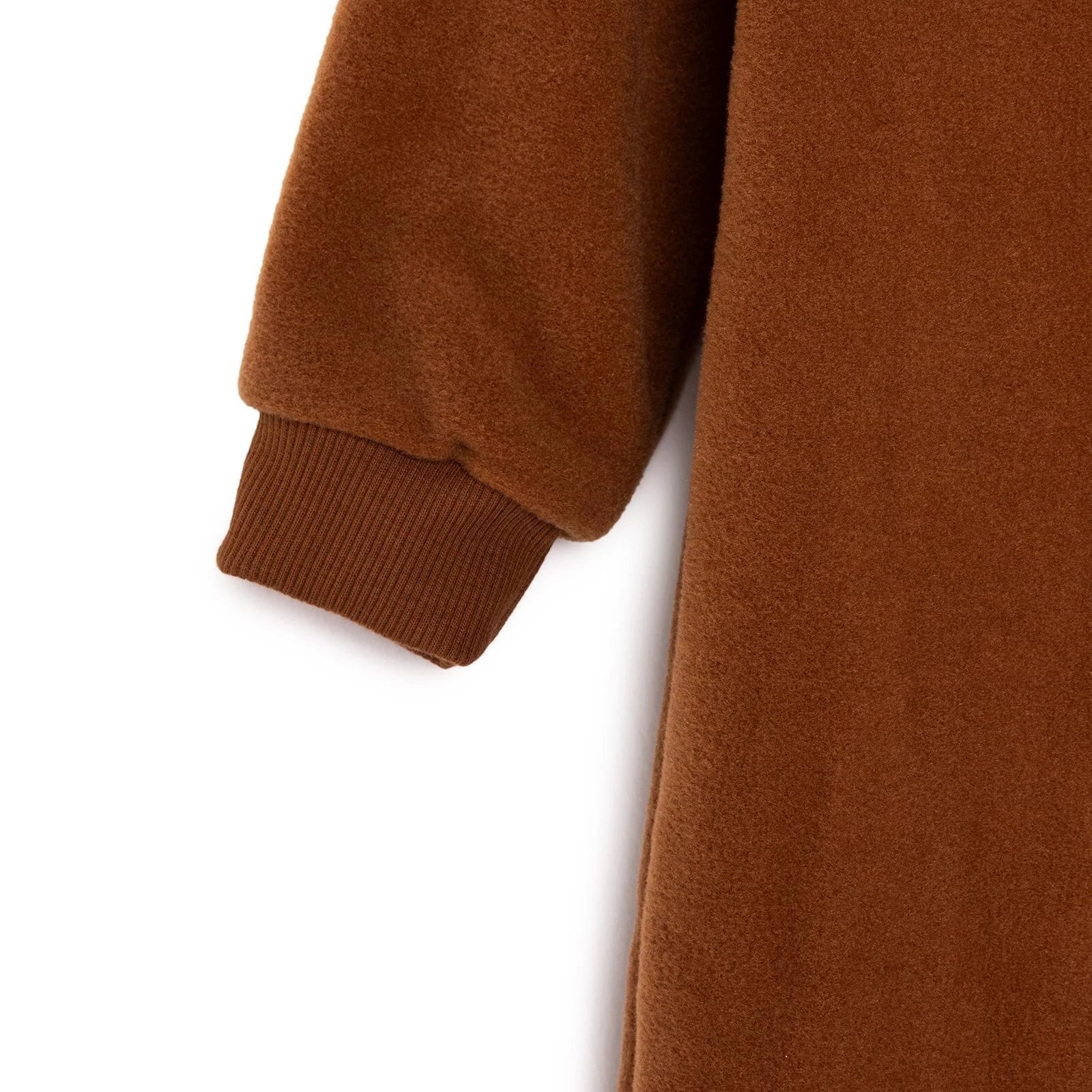 HelloBaby Basic Fleece Jumpsuit - Brown - ebebek - Black Friday