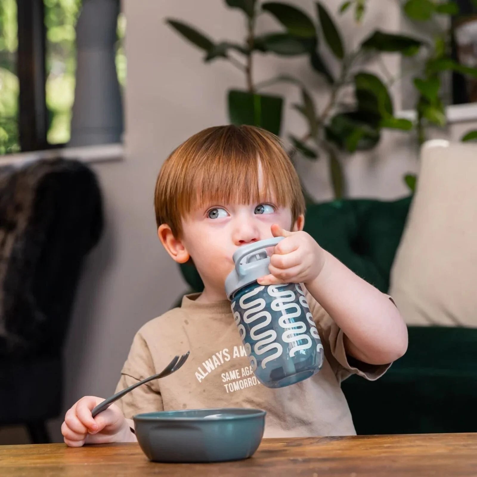 Vital Baby Hydrate Sippy Straw Cup 350ml - Natural Sky - ebebek - Black Friday