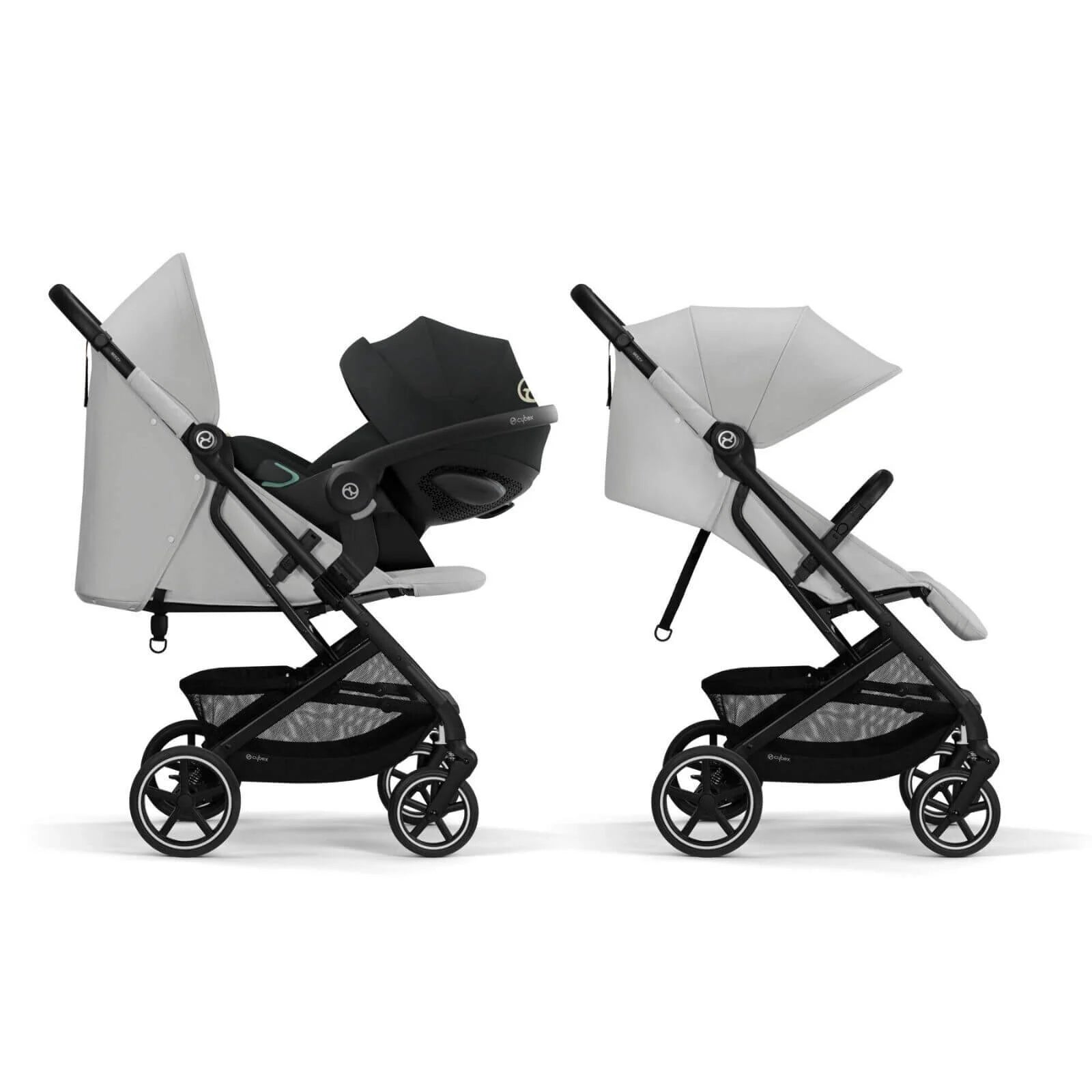 Cybex Beezy Compact Travel Pushchair - Fog Grey - ebebek - Black Friday