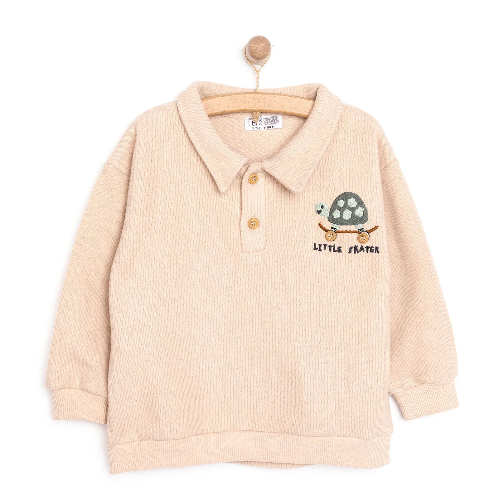 HelloBaby Little Dog Baby Boy Joggers - Beige - ebebek - Black Friday