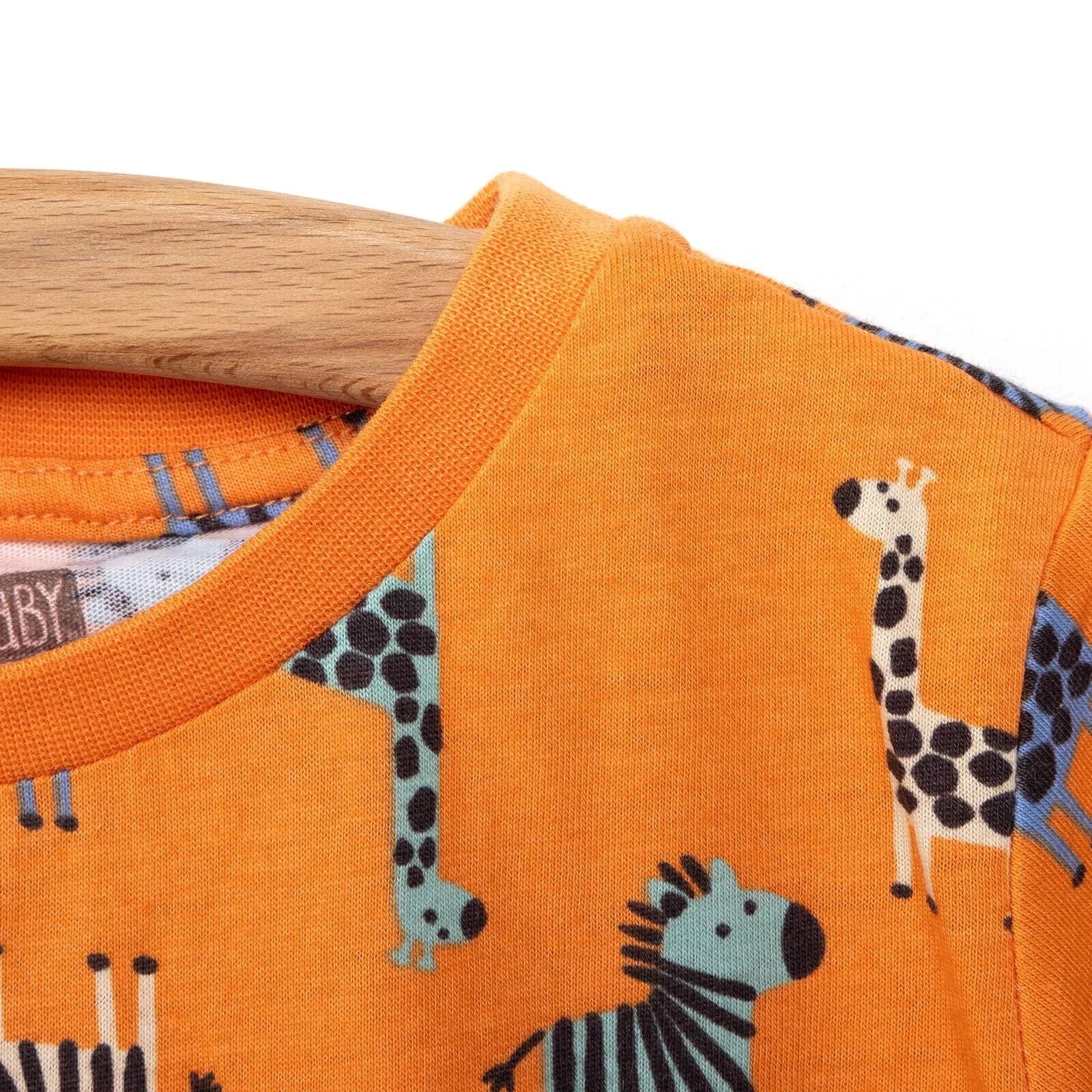 HelloBaby Basic Zebra Printed Tshirt - Orange - ebebek - Black Friday