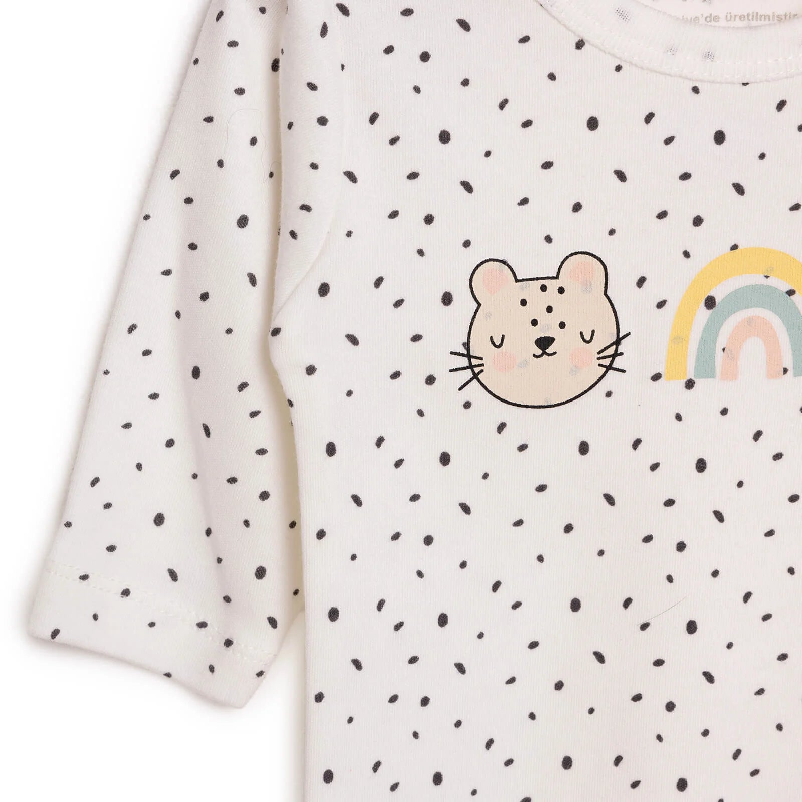 HelloBaby Baby Girl Long Sleeve Body - Ecru - ebebek - Black Friday