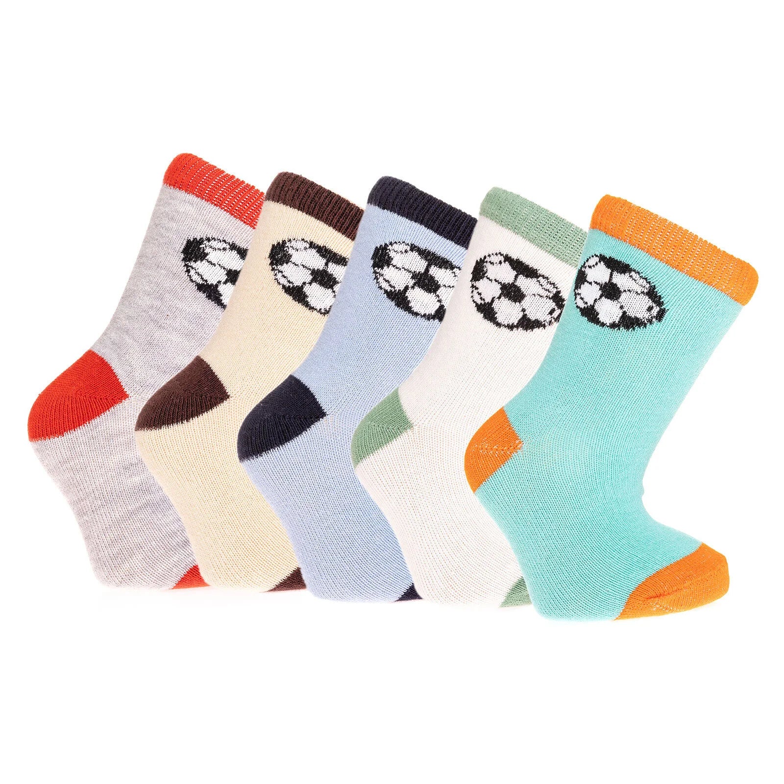 İgloo Ball Patterned Socks 5 Pcs - Multicolour - ebebek - Black Friday
