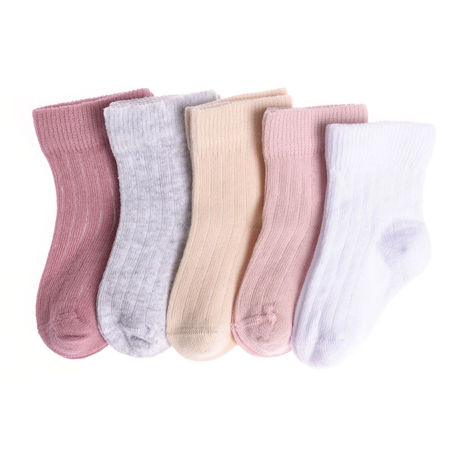 HelloBaby Baby Girl Socks 5 Pcs - Light Rose - ebebek - Black Friday